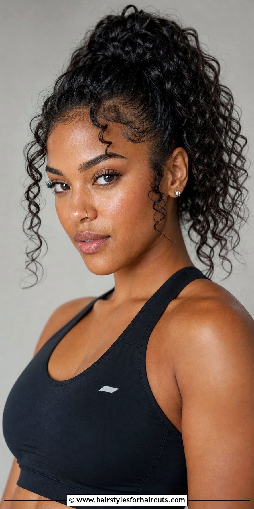 High Ponytail For Curly Hair - 25 curly hairstyles tips - 25 curly hairstyles tips