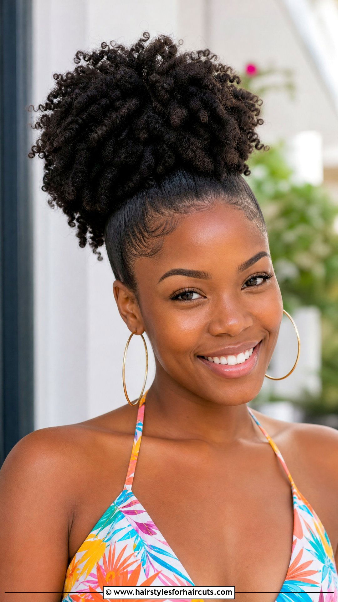 High Ponytail For Natural Hair - 25 high pony hairstyles - 25 high pony hairstyles