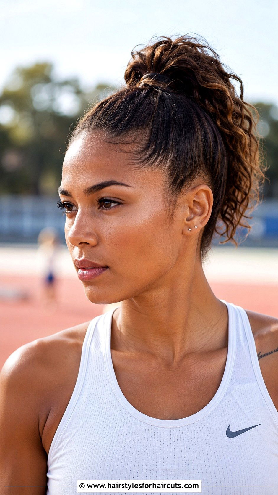 High Ponytail For Short Hair - 25 easy sporty hairstyles for short hair - 25 easy sporty hairstyles for short hair