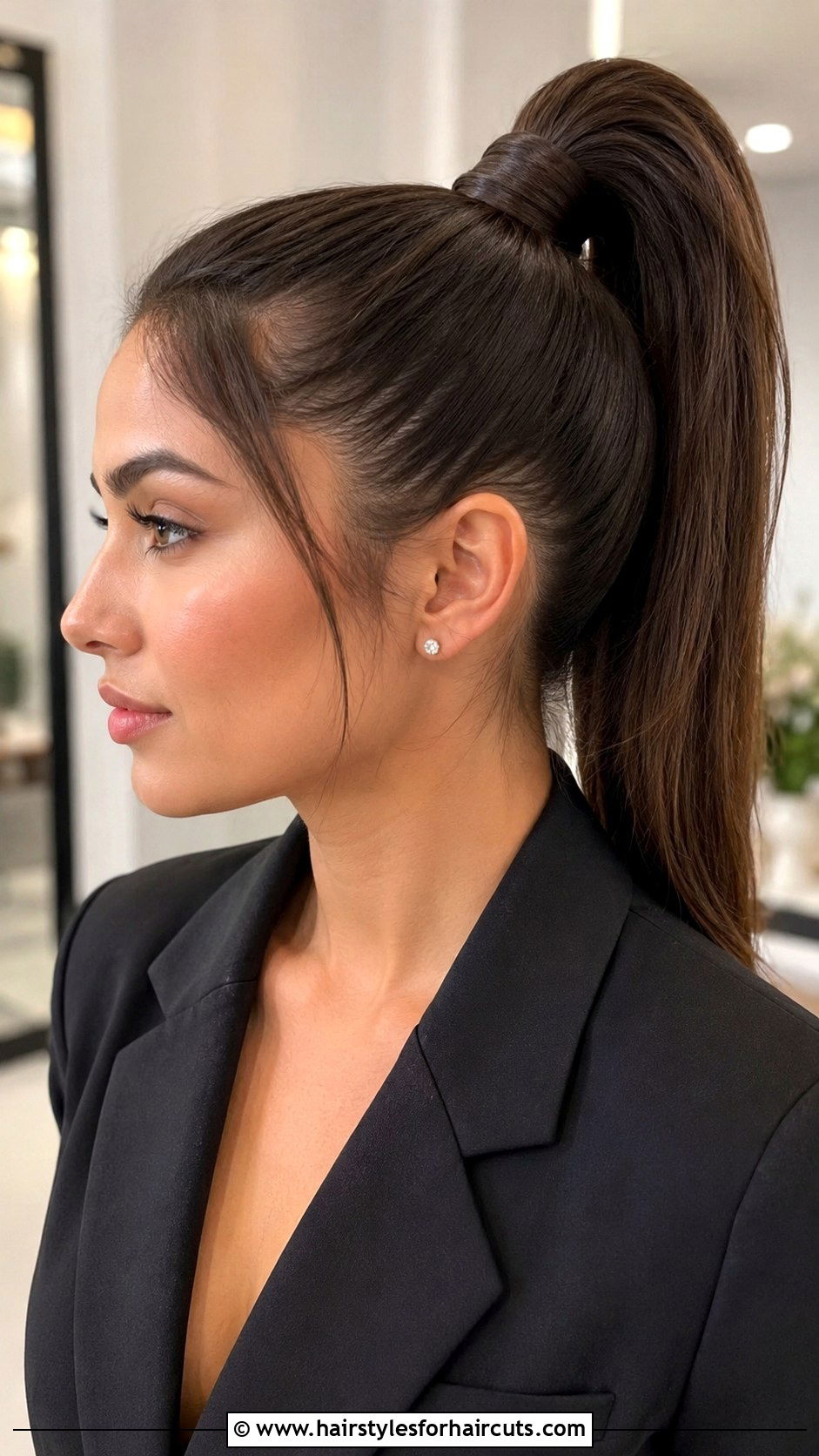 High Ponytail With Wrap - 25 fun hairstyles - 25 fun hairstyles