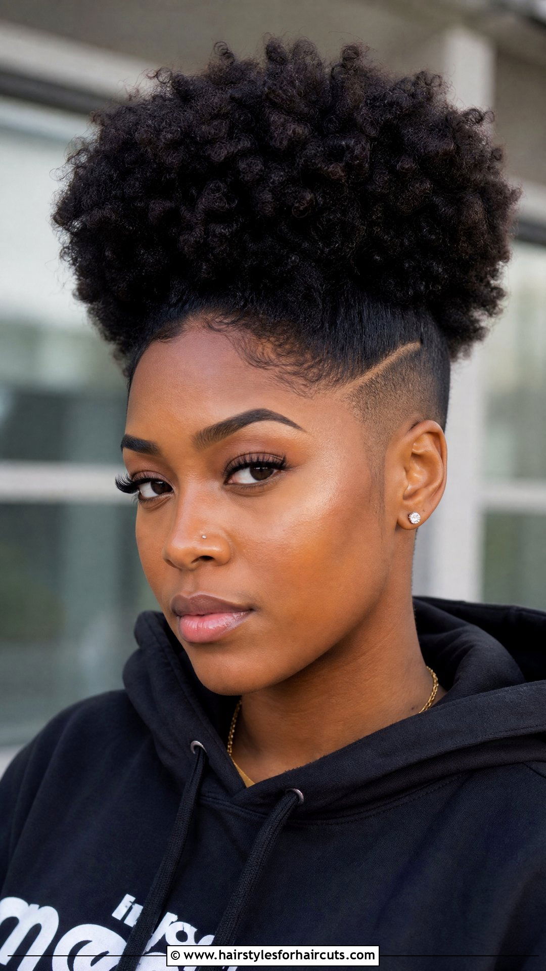 High Puff With Fade - 25 high puff hairstyles for natural hair - 25 high puff hairstyles for natural hair