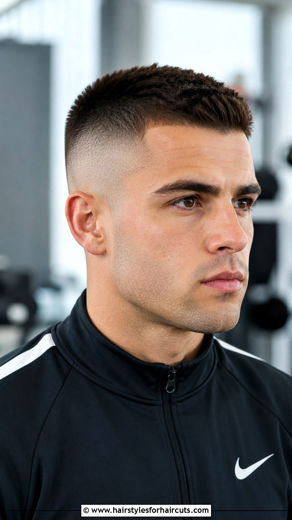 High Skin Fade With Crew Cut - 25 fade haircuts with short hair - 25 fade haircuts with short hair