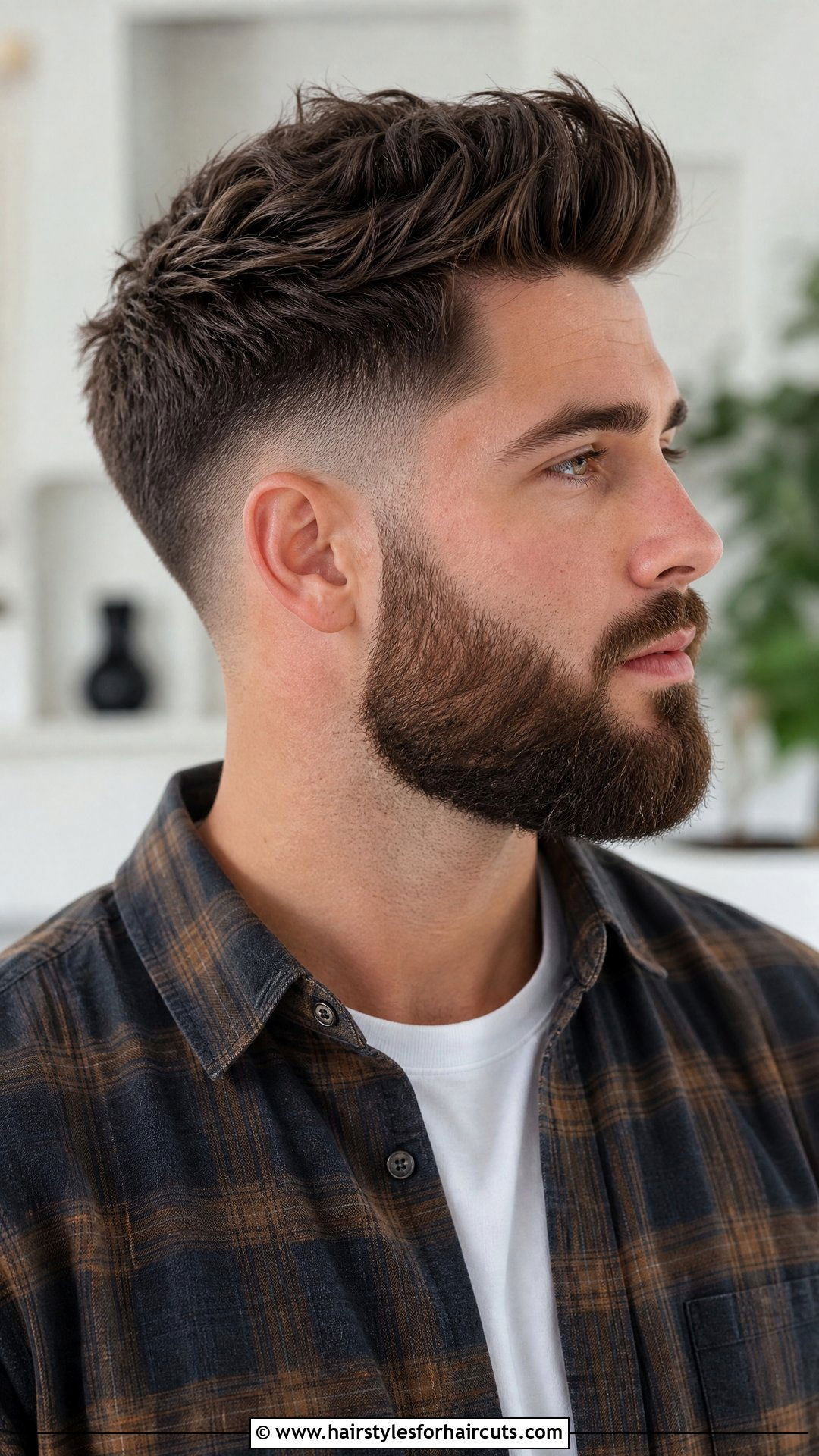 High Taper With Beard Blend - 25 high taper haircuts straight hair - 25 high taper haircuts straight hair
