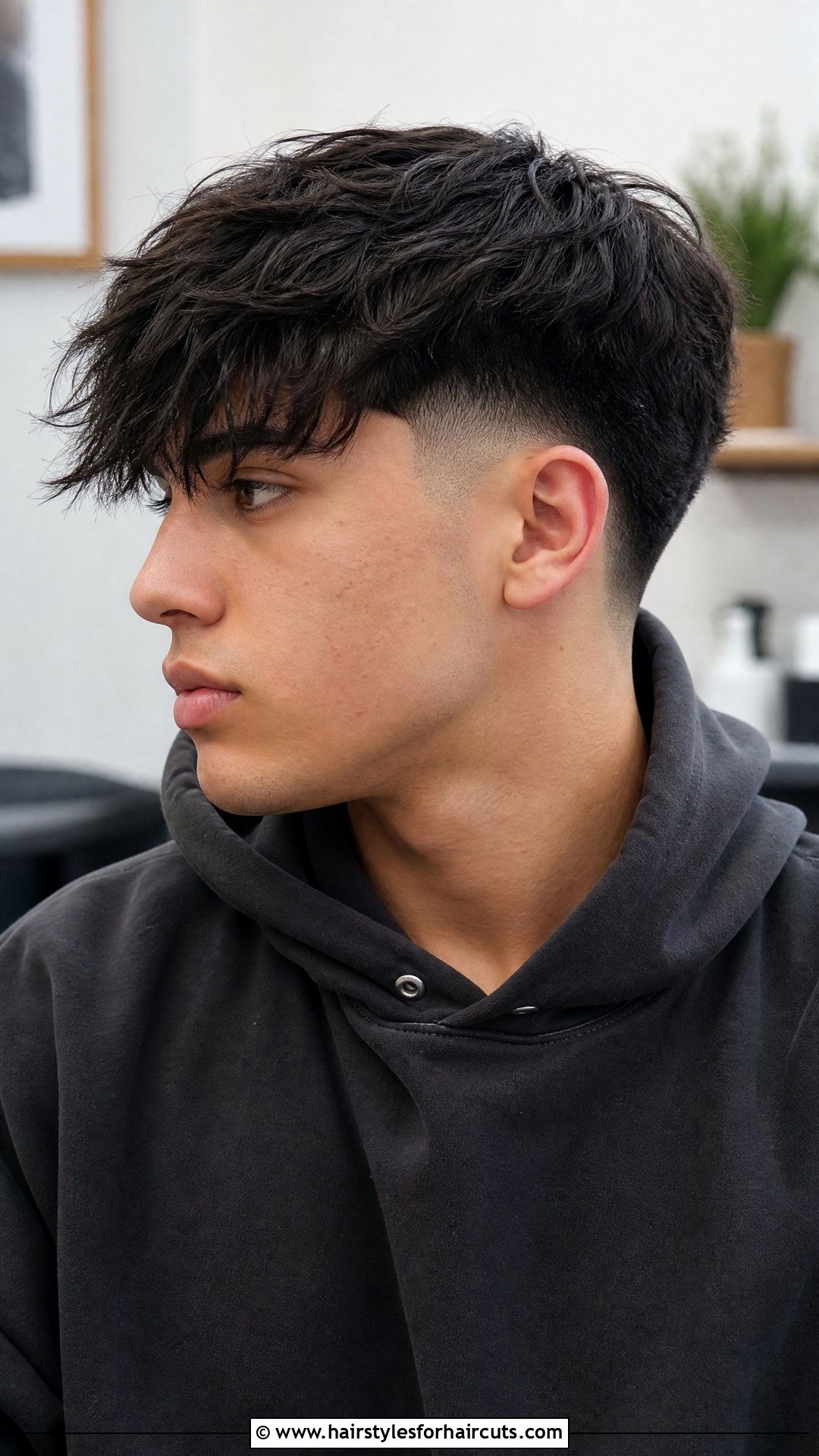 High Taper With Disconnected Fringe - 25 high taper haircuts straight hair - 25 high taper haircuts straight hair