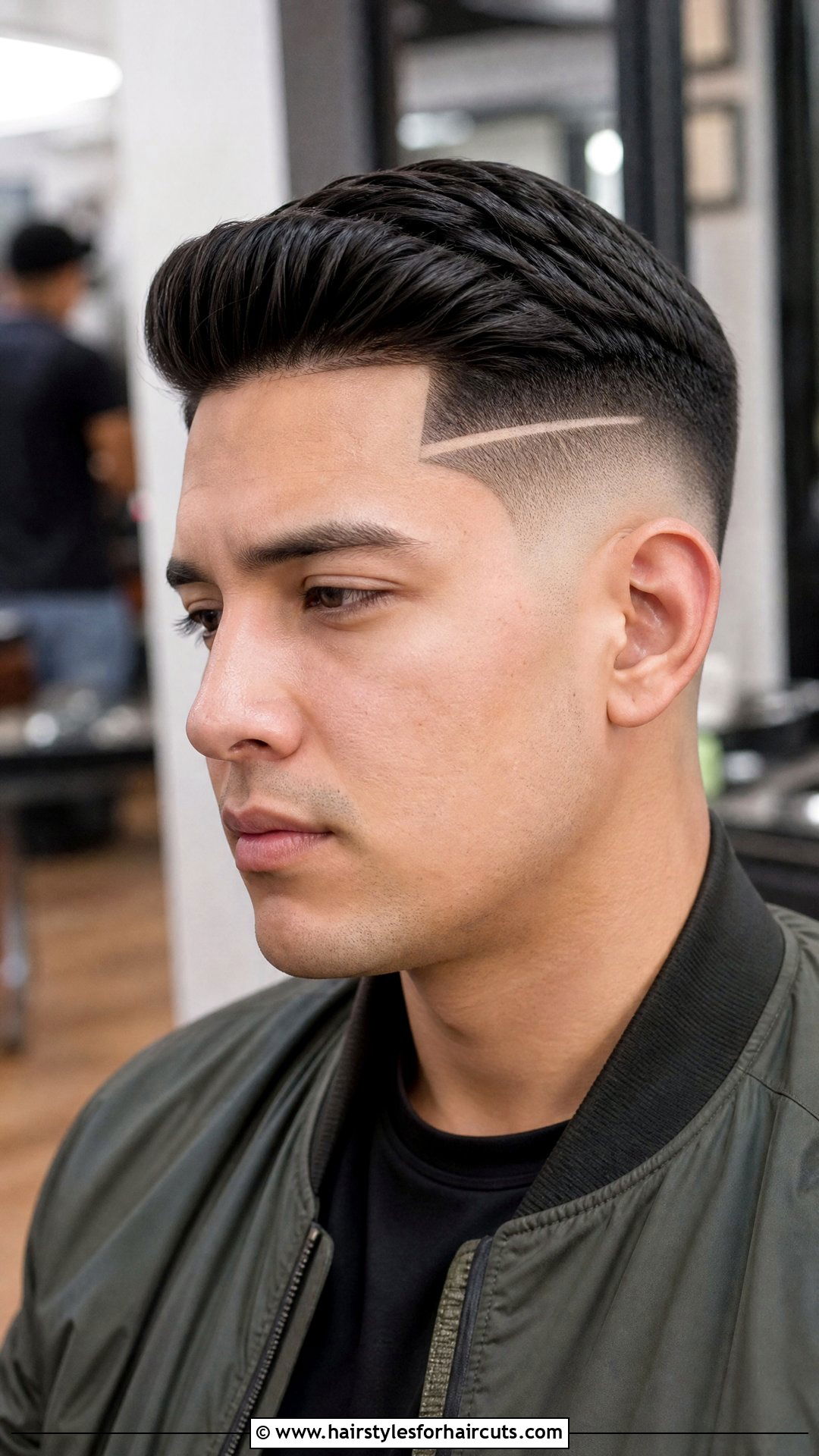 High Taper With Razor Part - 25 high taper haircuts straight hair - 25 high taper haircuts straight hair
