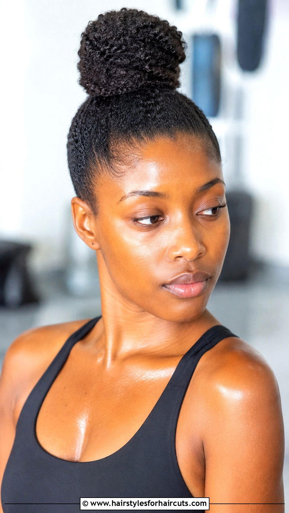 High Top Knot Kinky Hair - 25 kinky hair hairstyles - 25 kinky hair hairstyles