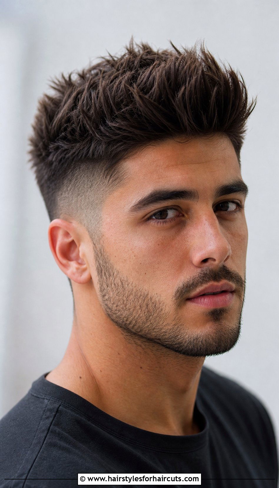 High Top With Messy Texture - 25 high top haircuts - 25 high top haircuts