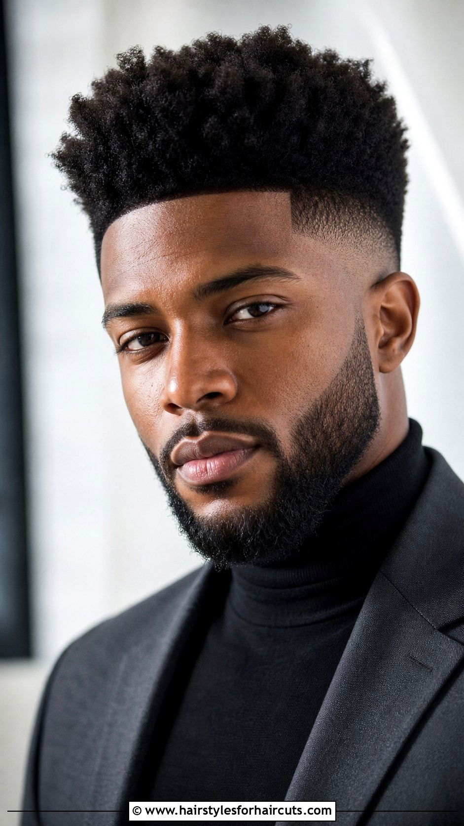 High Top With Temple Fade - 25 high top haircuts - 25 high top haircuts