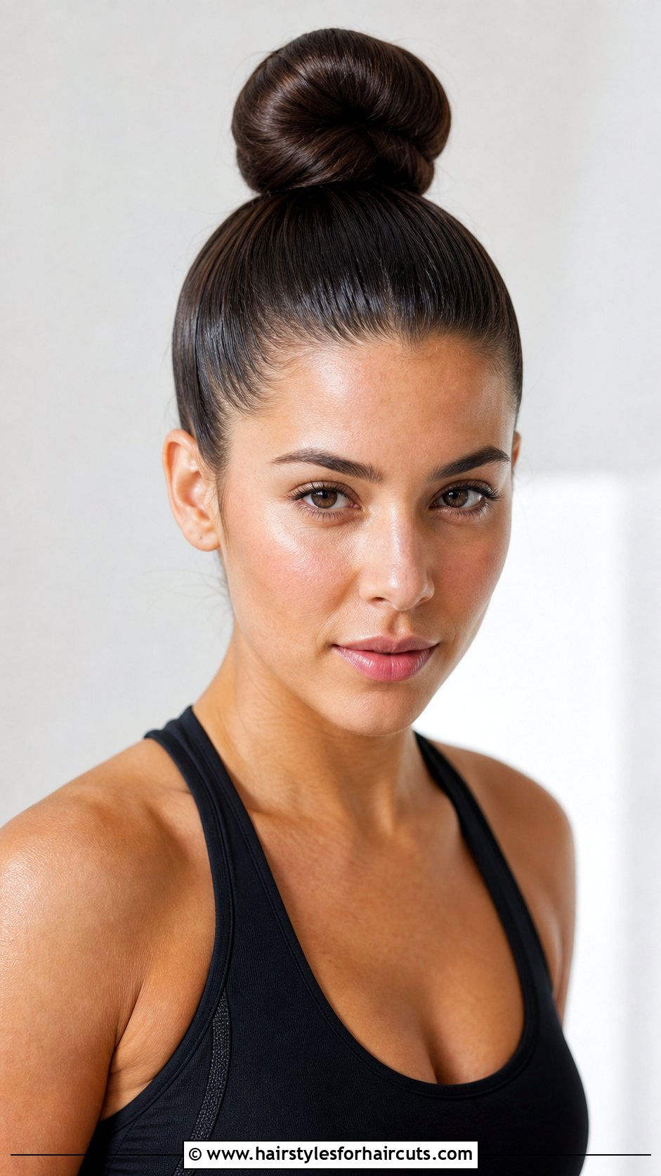 High Topknot Updo - 25 hair up hairstyles - 25 hair up hairstyles