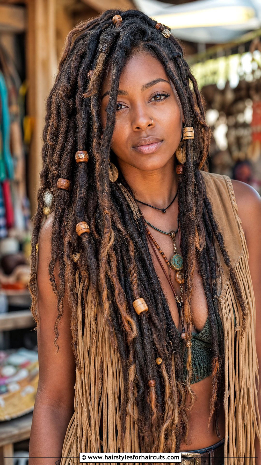 Hippie Dread Crochet Locs - 25 dread crochet hairstyles - 25 dread crochet hairstyles