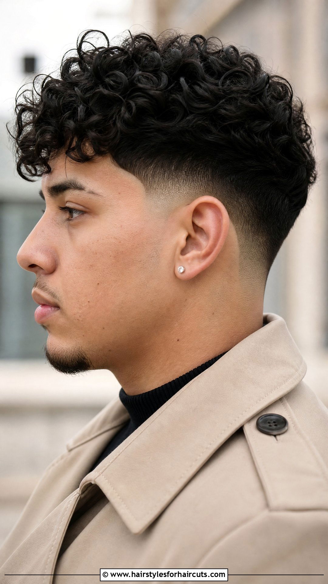 Hispanic Curly Hair With Drop Fade - 25 haircuts hispanic curly hair taper - 25 haircuts hispanic curly hair taper