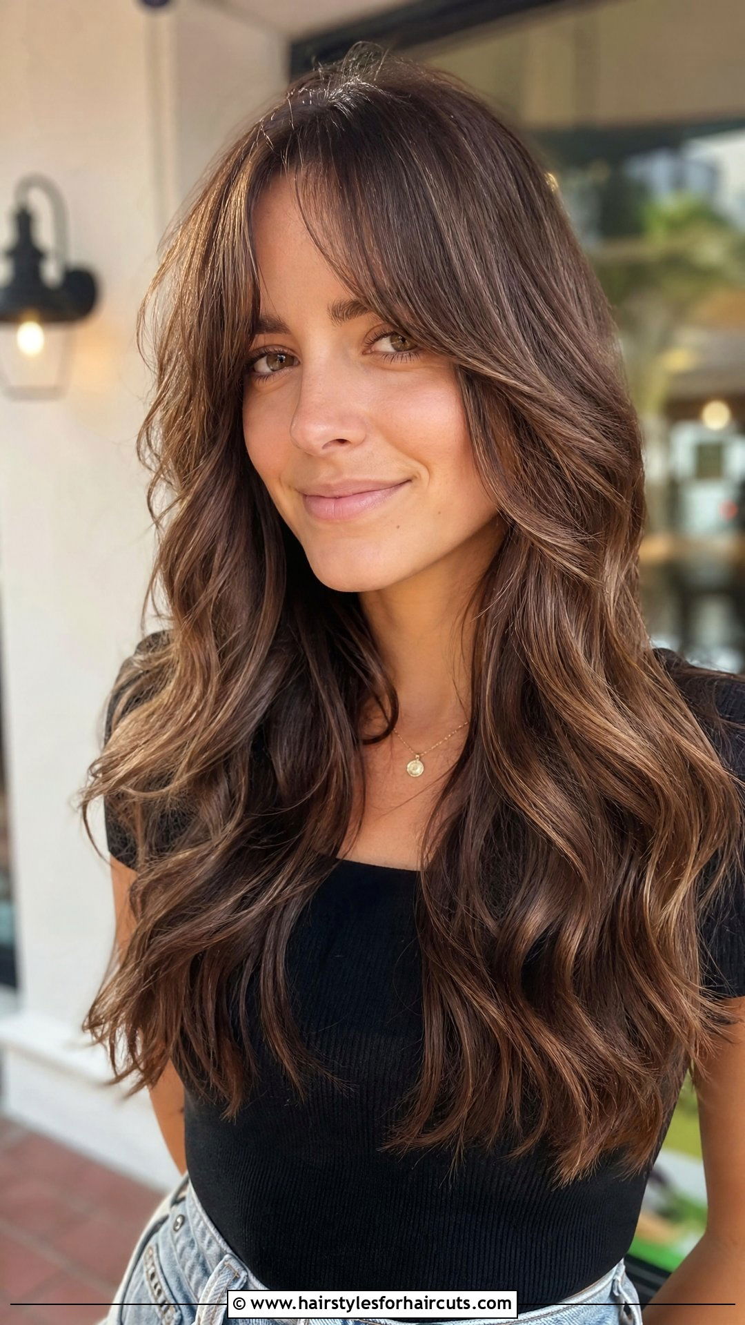 Hollywood Waves With Curtain Bangs - 25 hollywood waves hairstyles - 25 hollywood waves hairstyles