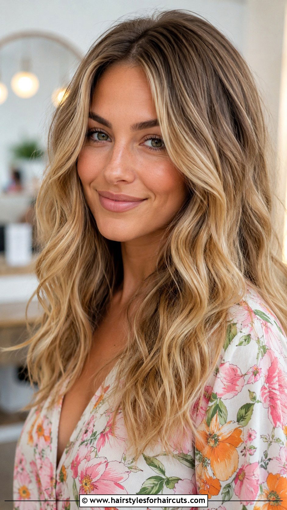 Honey Blond Beach Waves - 25 blond hairstyles - 25 blond hairstyles