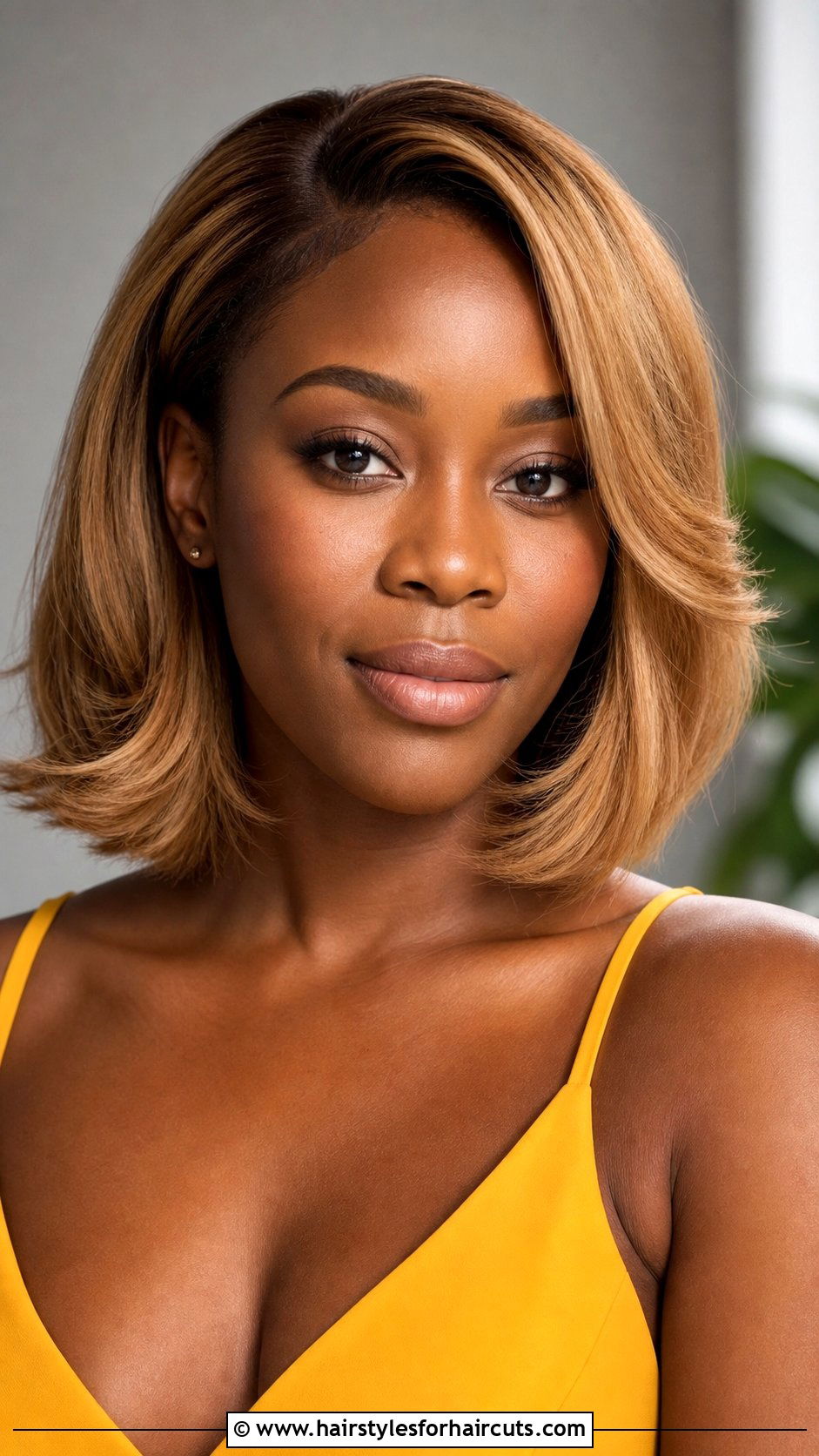 Honey Blonde Bob Haircut For Black Women - 25 black women bob hairstyles - 25 black women bob hairstyles