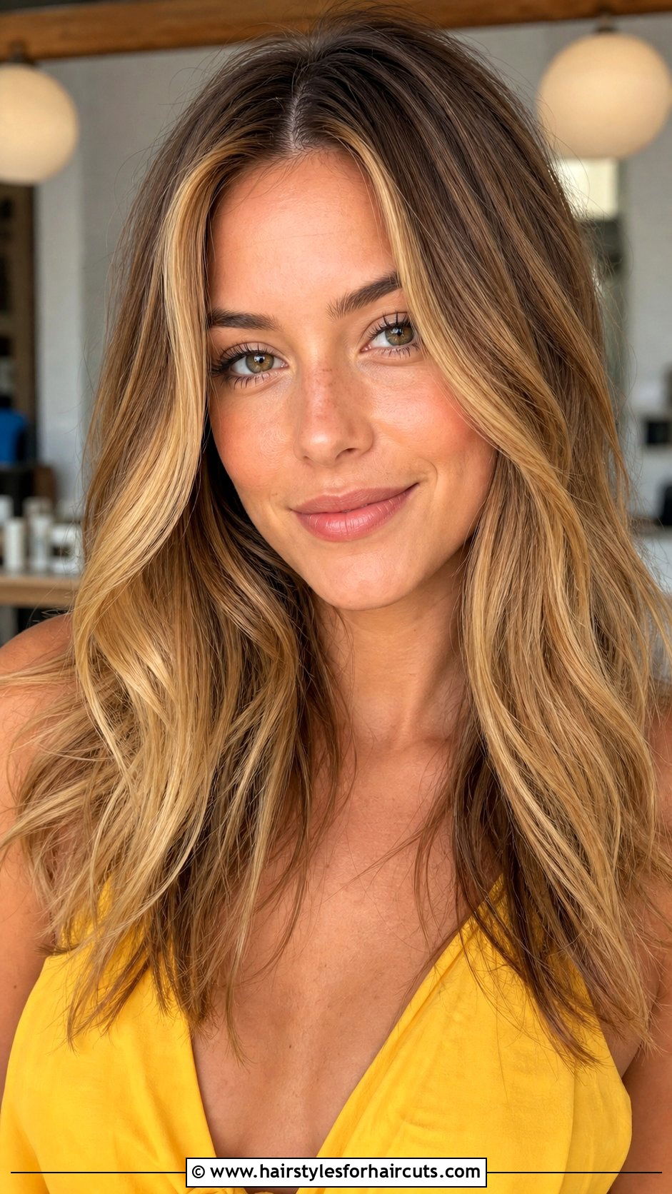 Honey Blonde Face Framing Hair - 25 dye hairstyles - 25 dye hairstyles