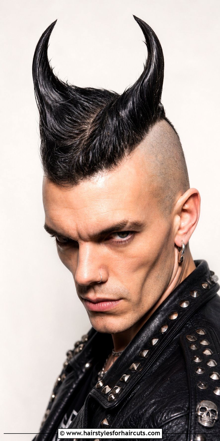 Horn Spiked Mohawk - 25 weirdest haircuts - 25 weirdest haircuts