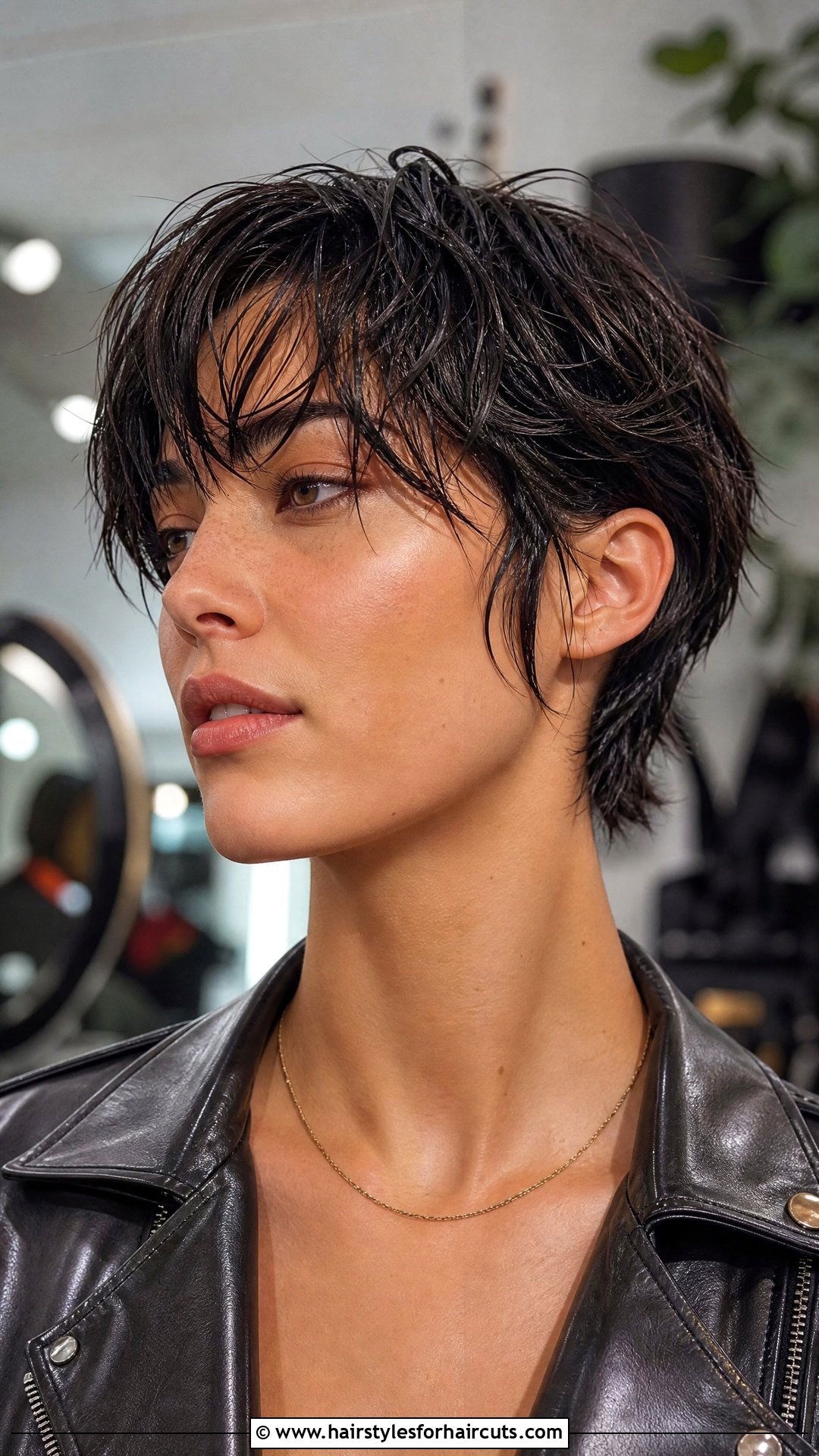 Hydro Bixie Cut - 25 best haircuts for straight hair women - 25 best haircuts for straight hair women