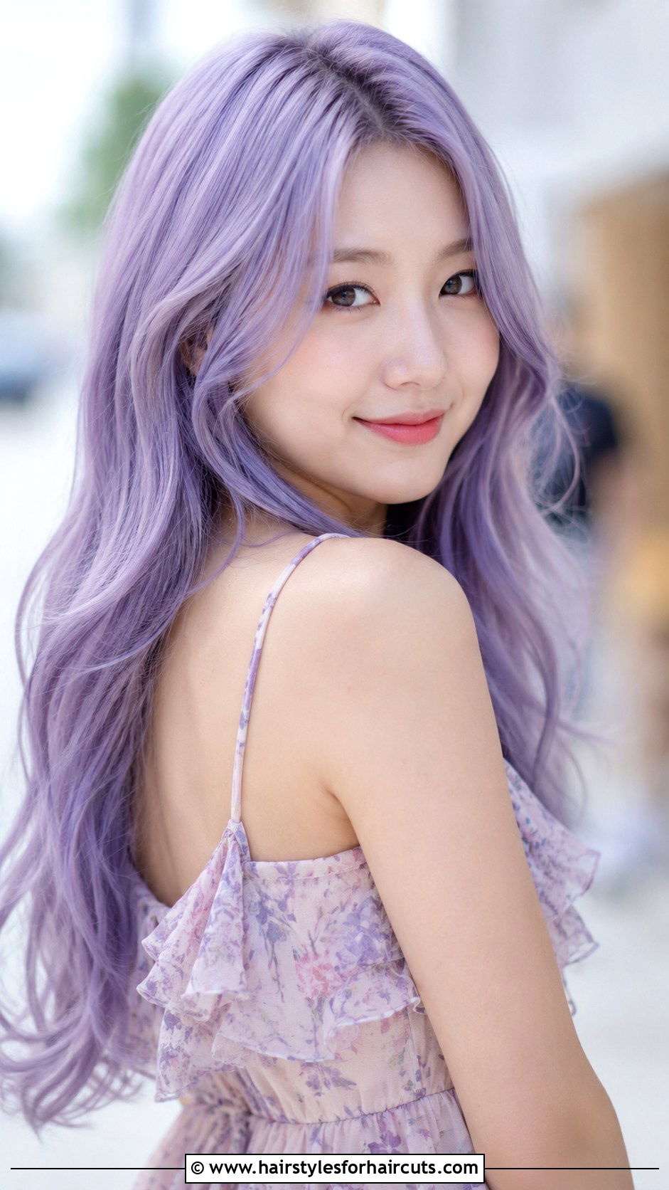 Icy Blonde Layered Cut - 25 dyed hairstyles - 25 dyed hairstyles