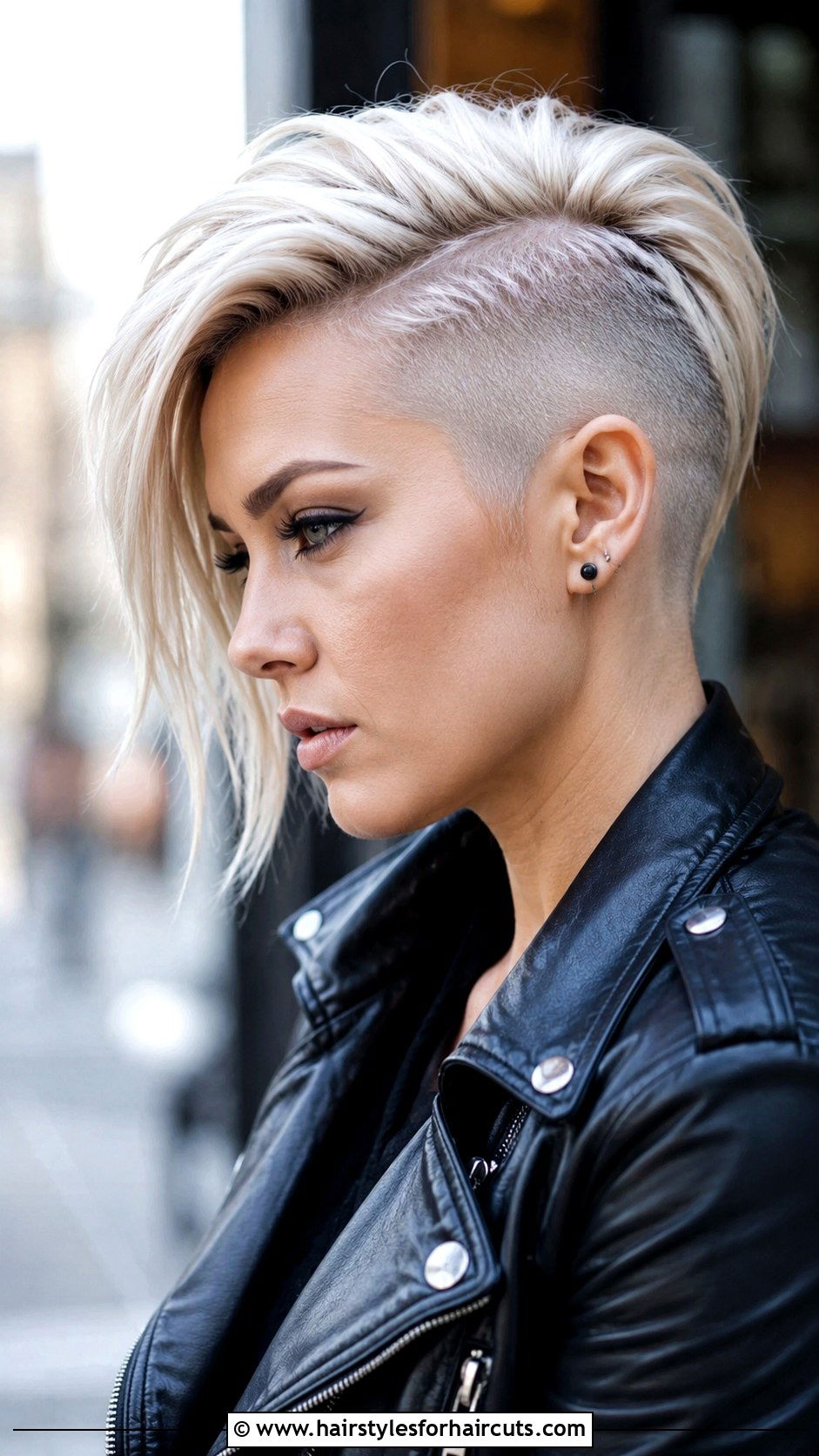 Icy Blonde Undercut Haircut - 25 blonde hair short haircuts - 25 blonde hair short haircuts