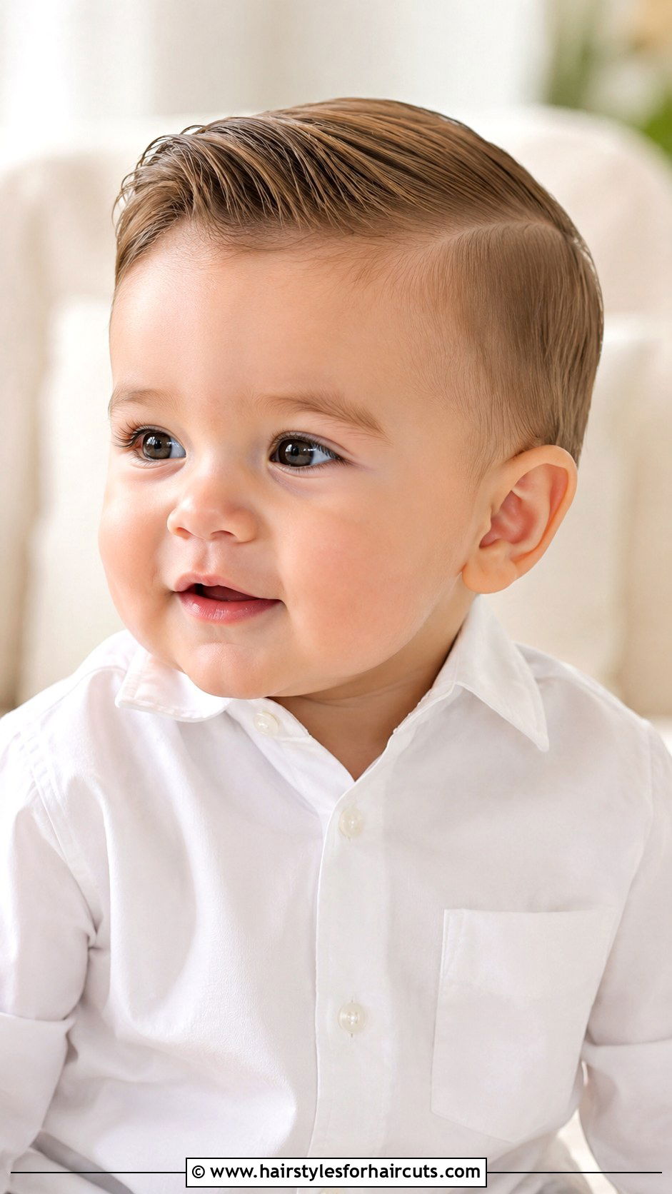 Infant Side Part Haircut - 25 infant haircuts - 25 infant haircuts