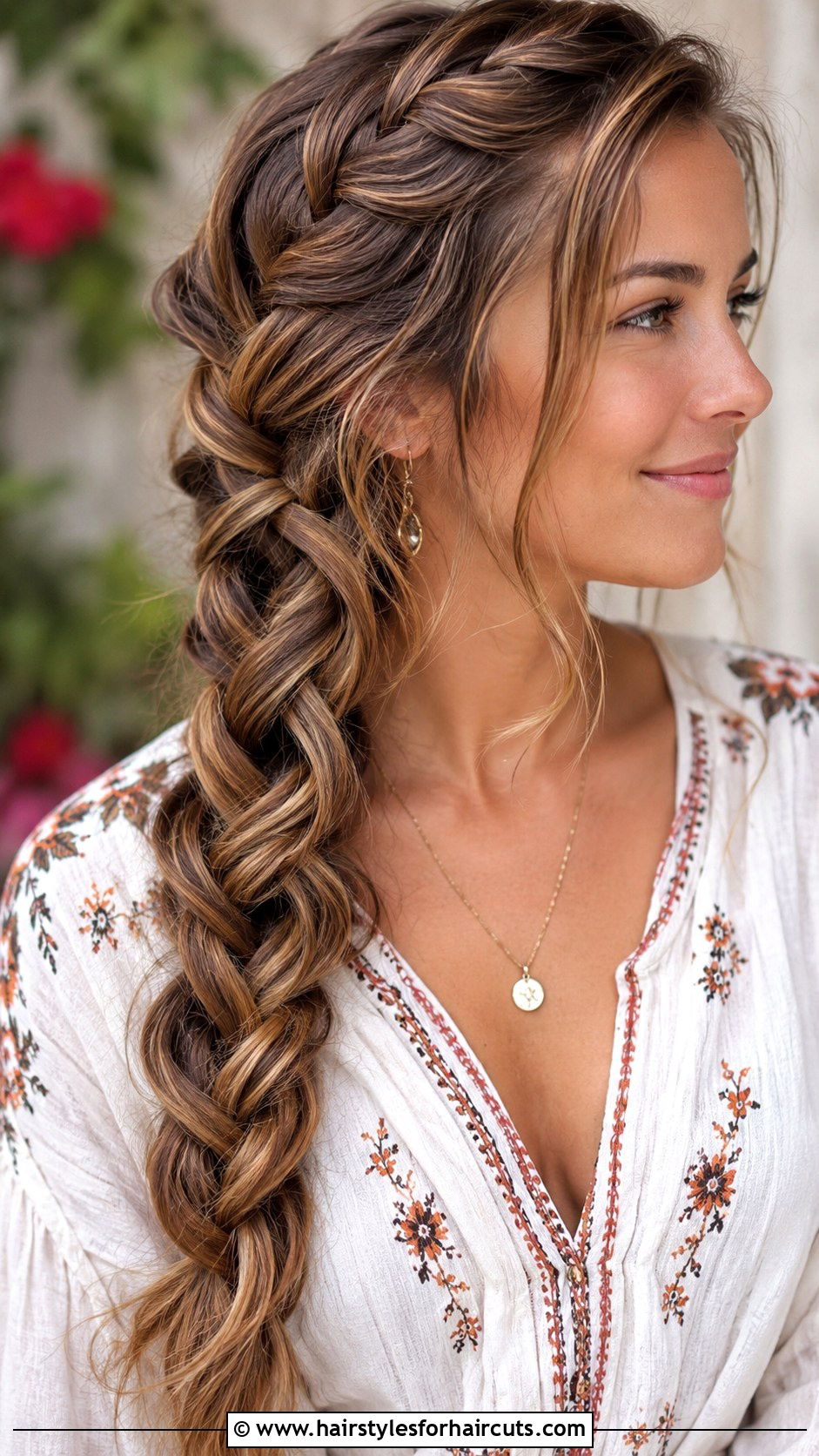 Infinity Braid - 25 clip in hair extension hairstyles - 25 clip in hair extension hairstyles