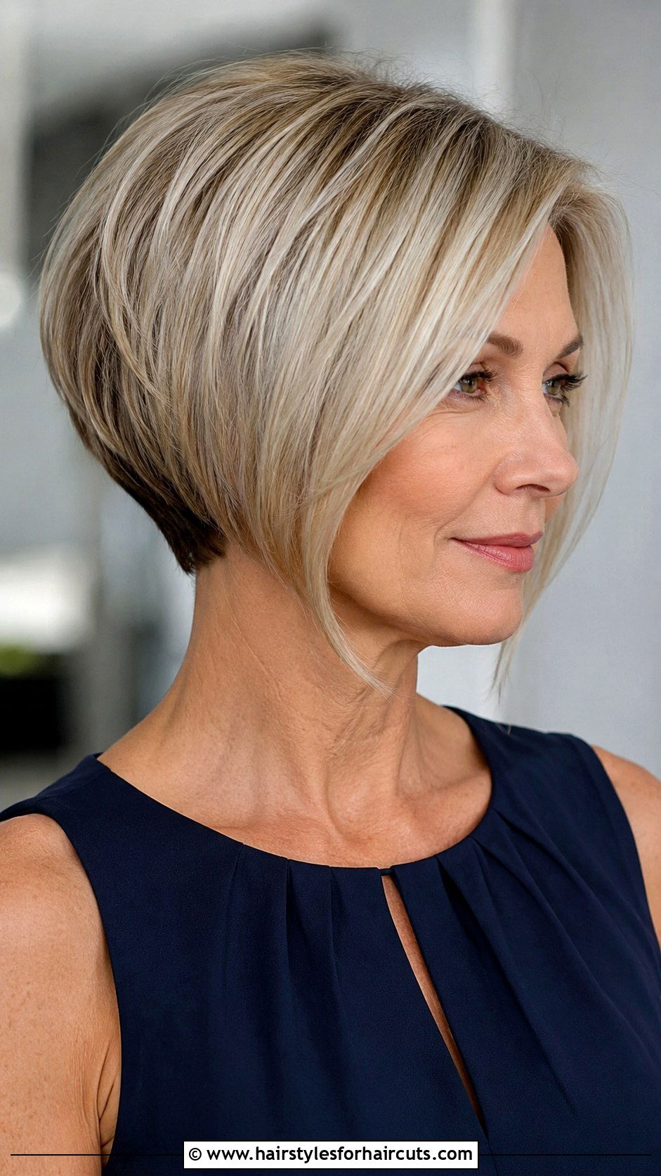 Inverted Bob - 25 short haircuts for over 50 - 25 short haircuts for over 50