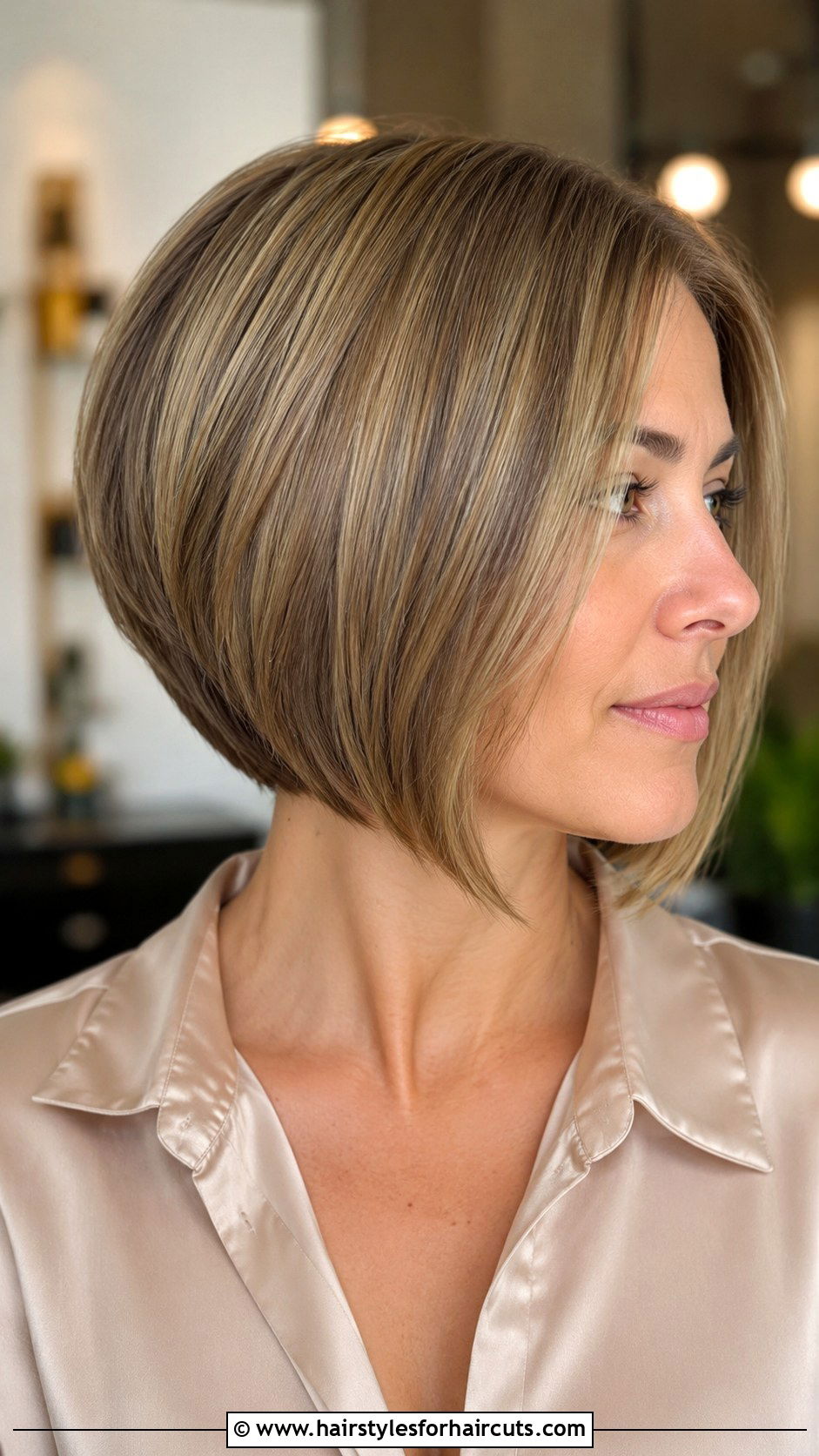 Inverted Bob - 25 thin hair short hairstyles for fine hair - 25 thin hair short hairstyles for fine hair