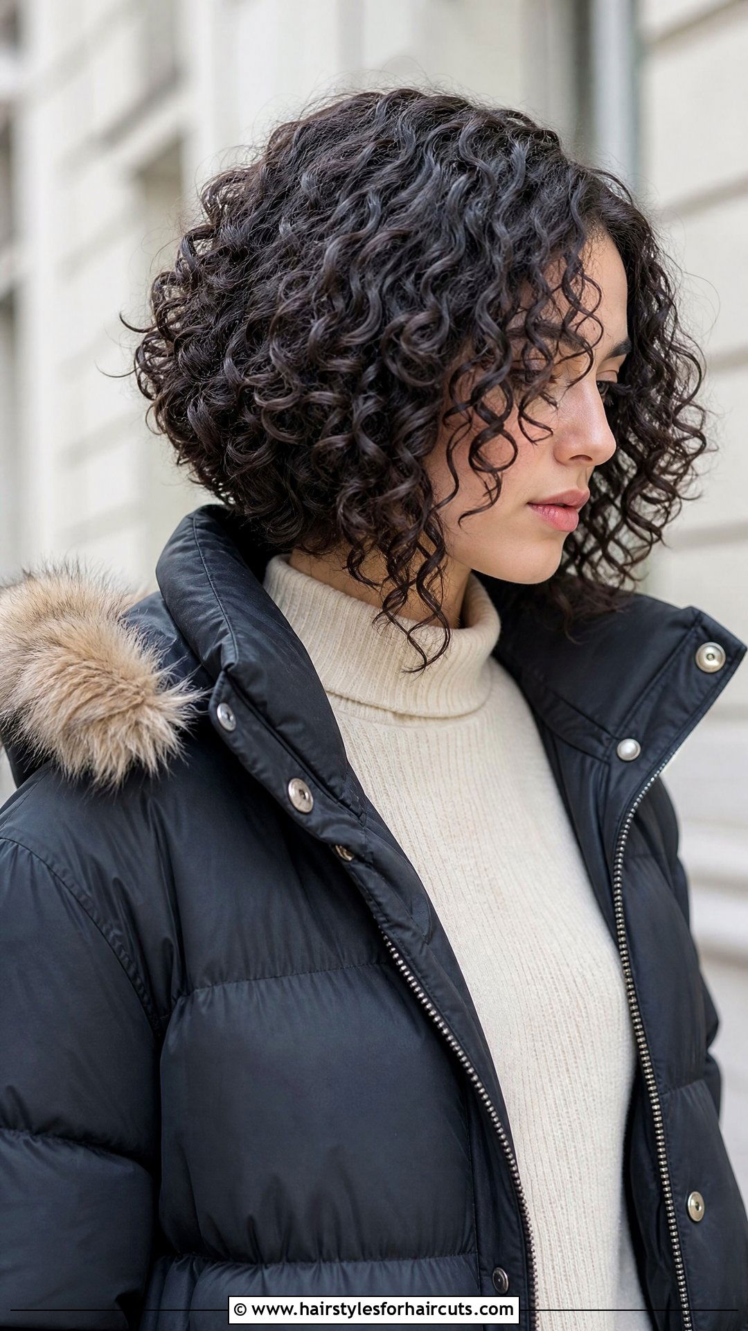 Inverted Bob Curly Hair - 25 cute haircuts for girls with curly hair - 25 cute haircuts for girls with curly hair