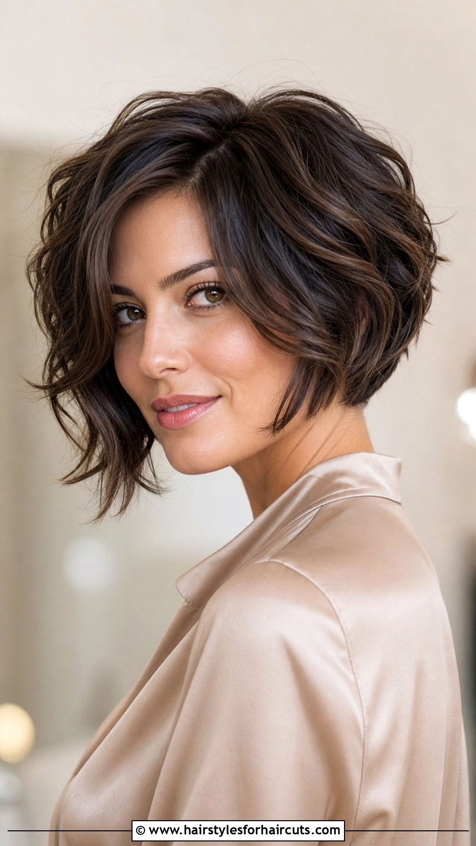 Inverted Bob For Short Wavy Hair - 25 good short haircuts for wavy hair - 25 good short haircuts for wavy hair