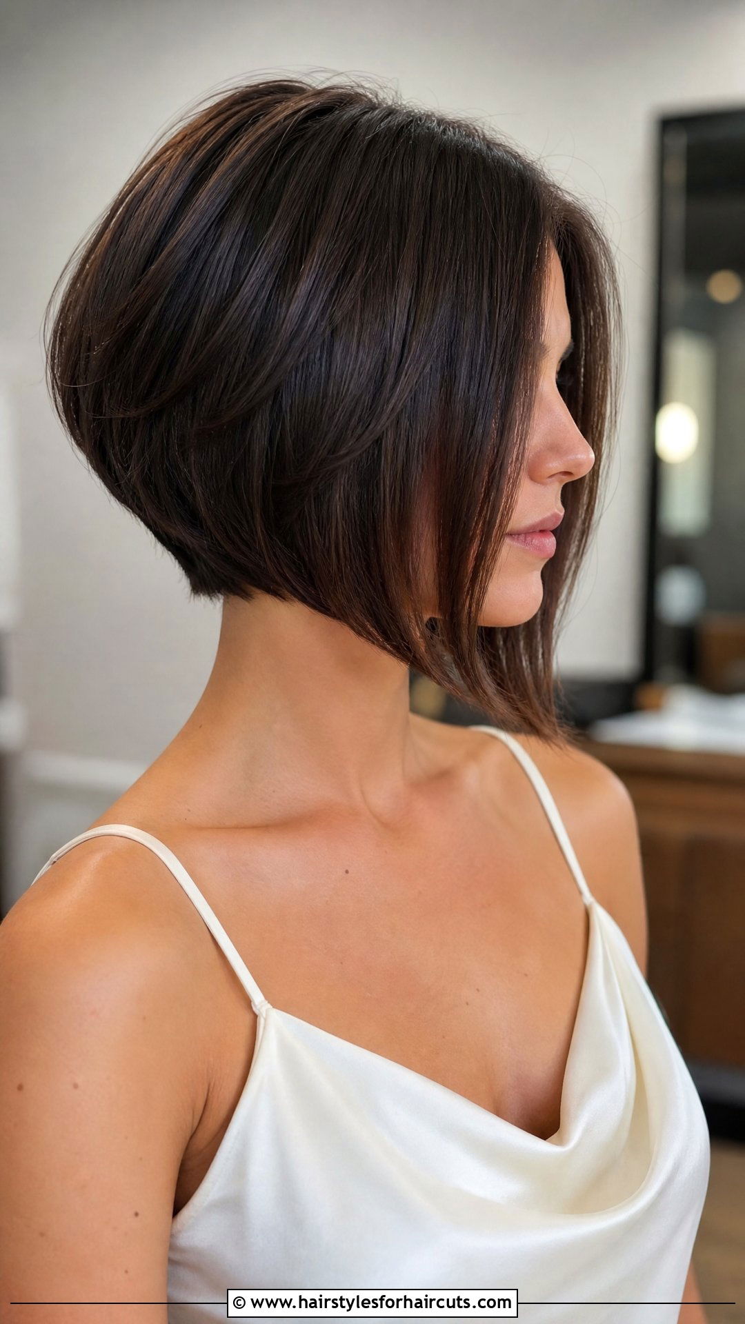 Inverted Bob Haircut - 25 haircuts for fine thin hair women - 25 haircuts for fine thin hair women