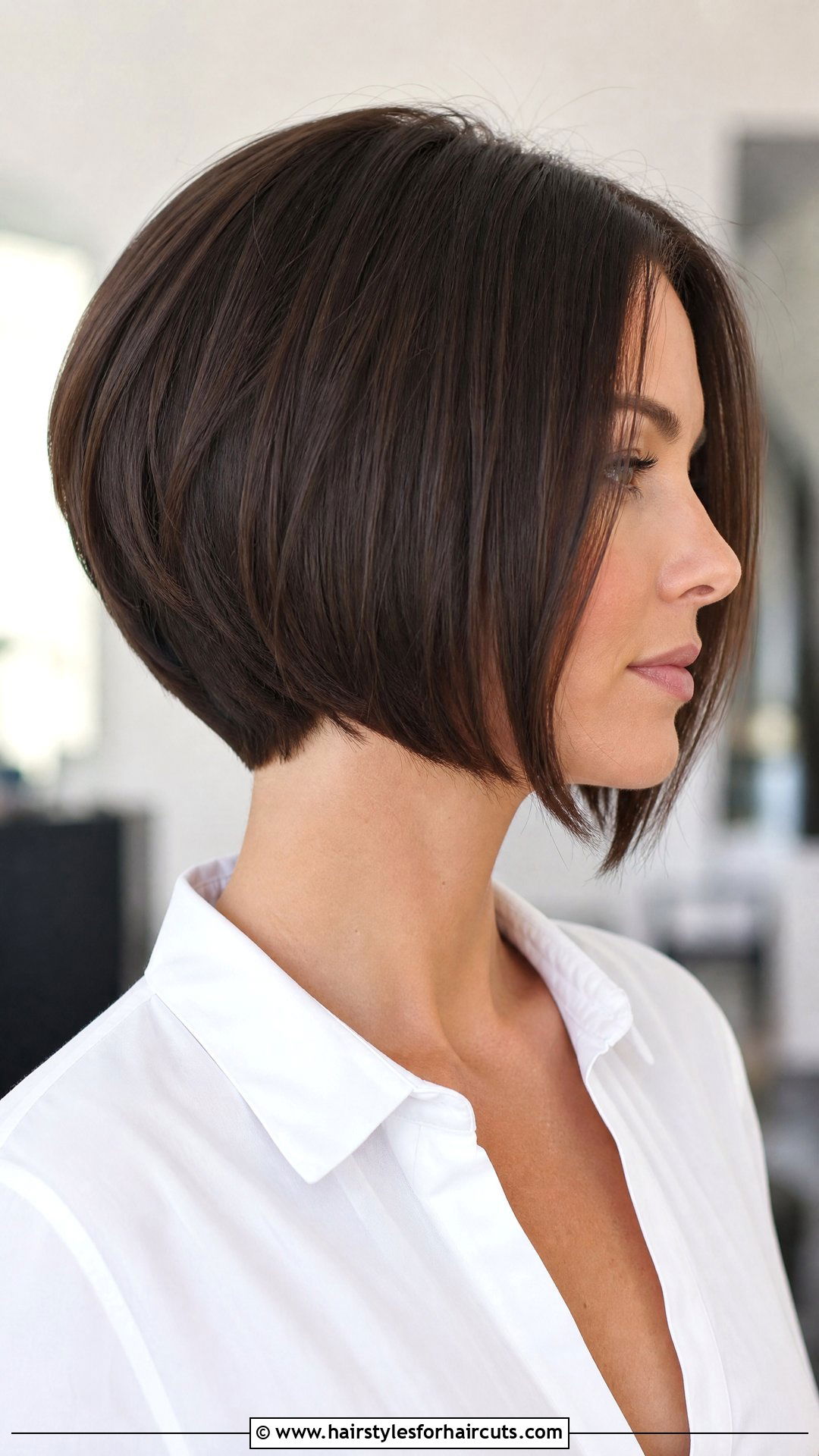 Inverted Bob Haircut - 25 what haircuts makes hair look thicker - 25 what haircuts makes hair look thicker