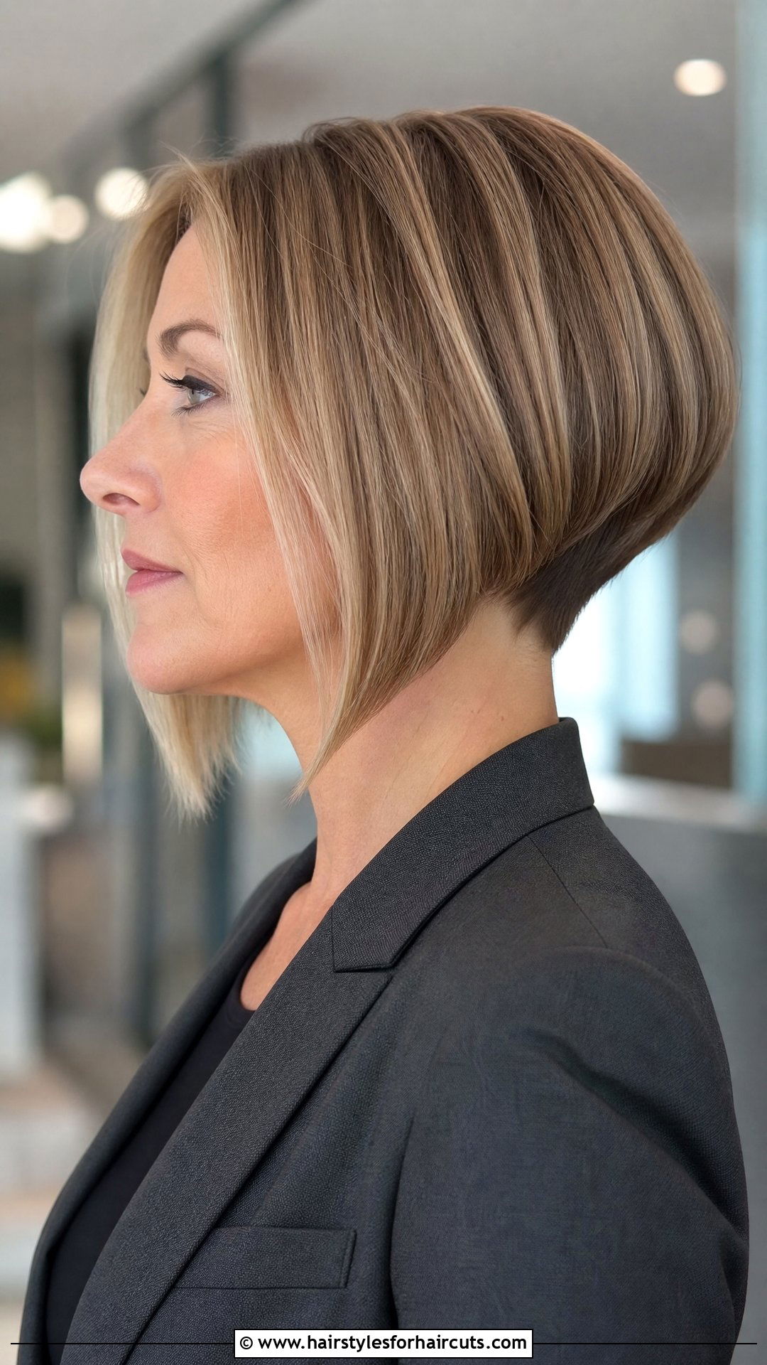Inverted Bob Haircut - 25 women hairstyles over 50 - 25 women hairstyles over 50