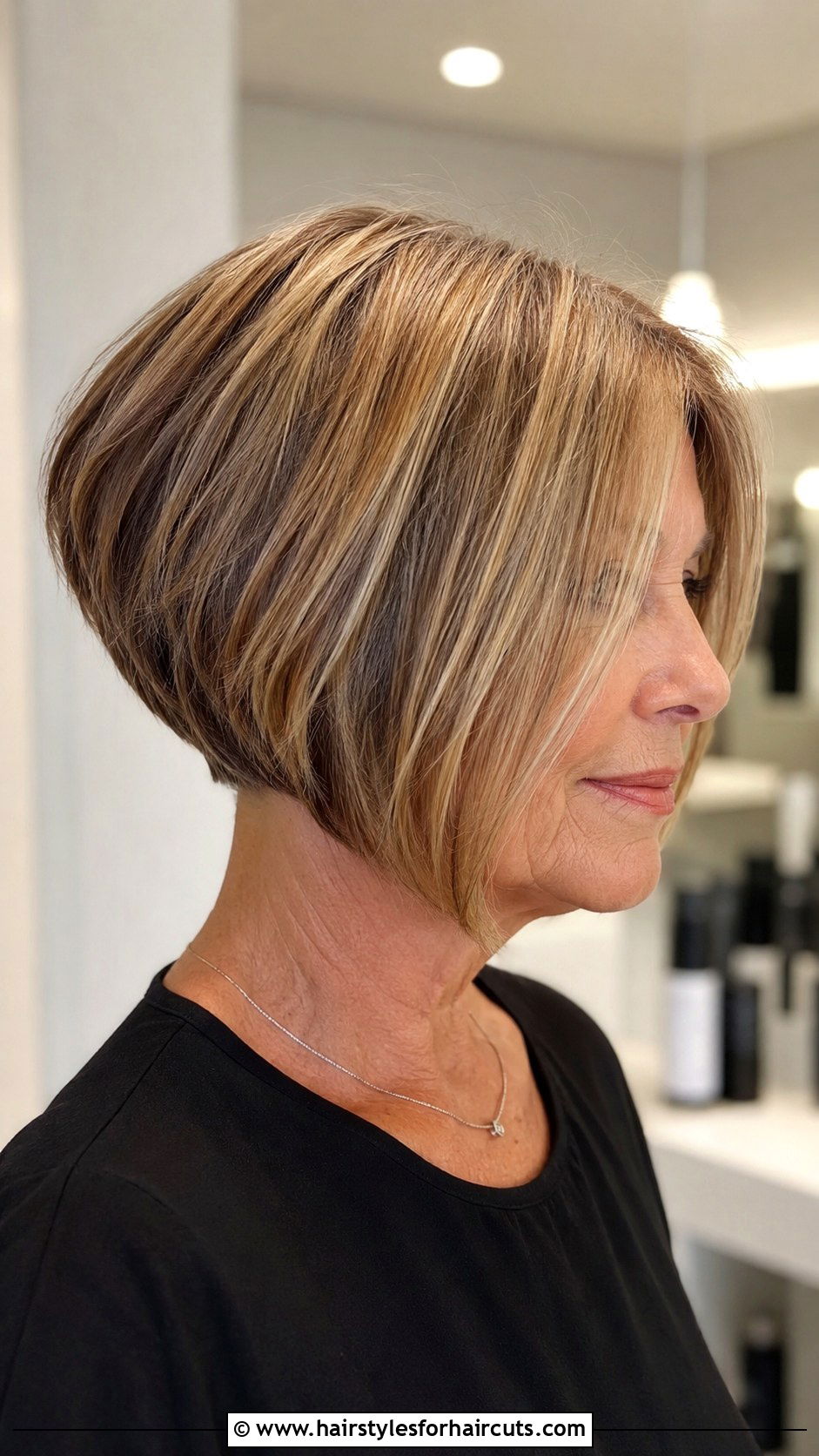 Inverted Bob Haircut For Older Women - 25 haircuts for older women with thick hair - 25 haircuts for older women with thick hair