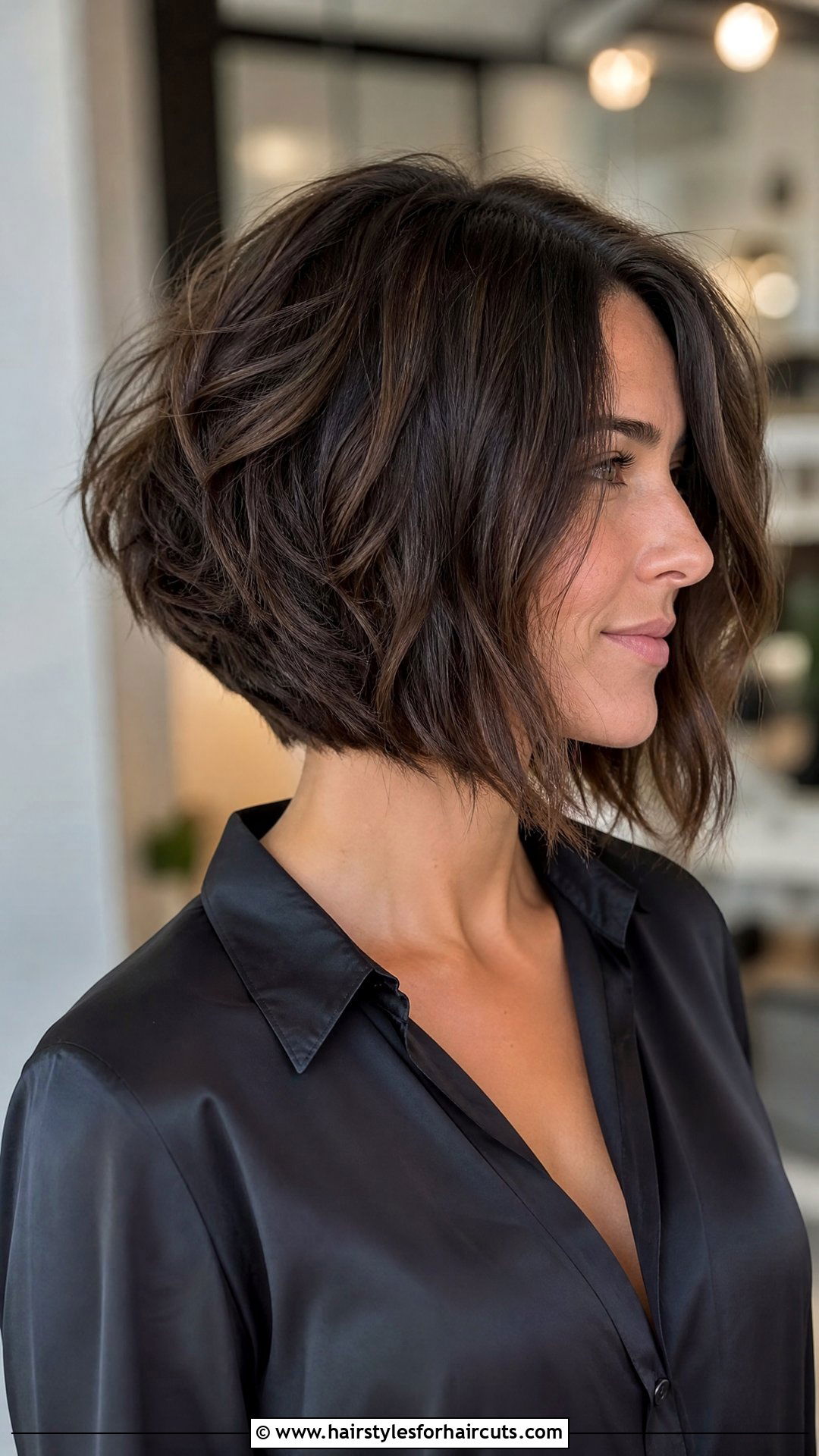 Inverted Bob Haircut For Thick Wavy Hair - 25 low-maintenance short haircuts for thick wavy hair - 25 low-maintenance short haircuts for thick wavy hair
