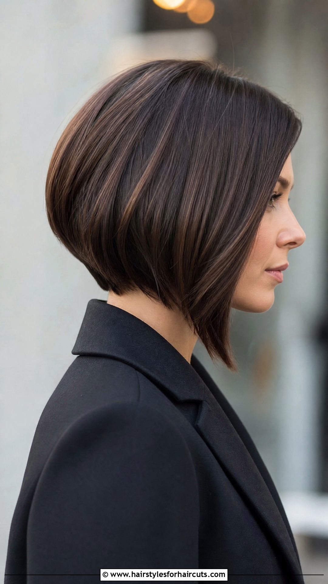Inverted Bob Shoulder Length Haircut - 25 womens shoulder length haircuts - 25 womens shoulder length haircuts