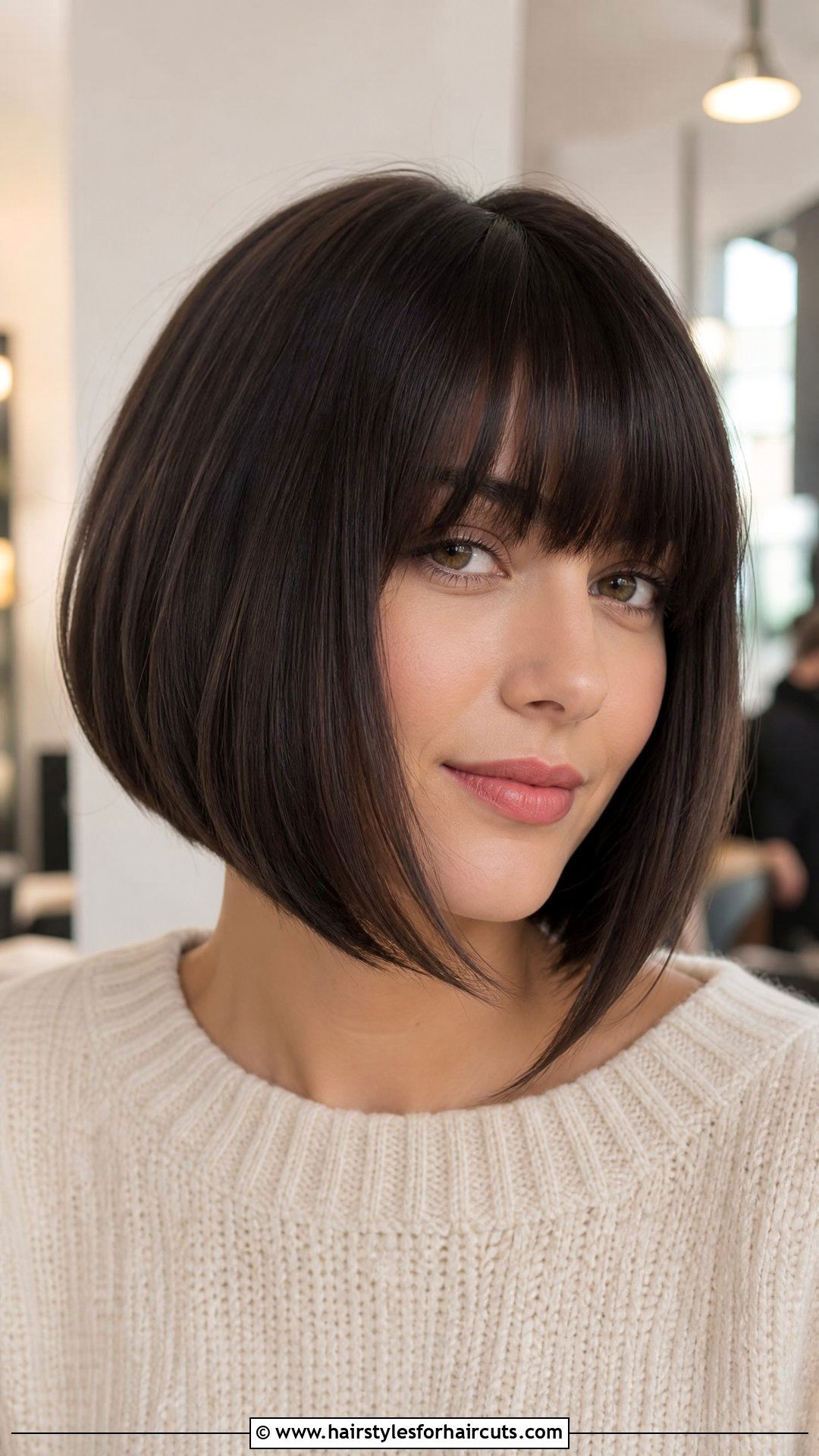 Inverted Bob With Bangs - 25 inverted bob haircuts - 25 inverted bob haircuts