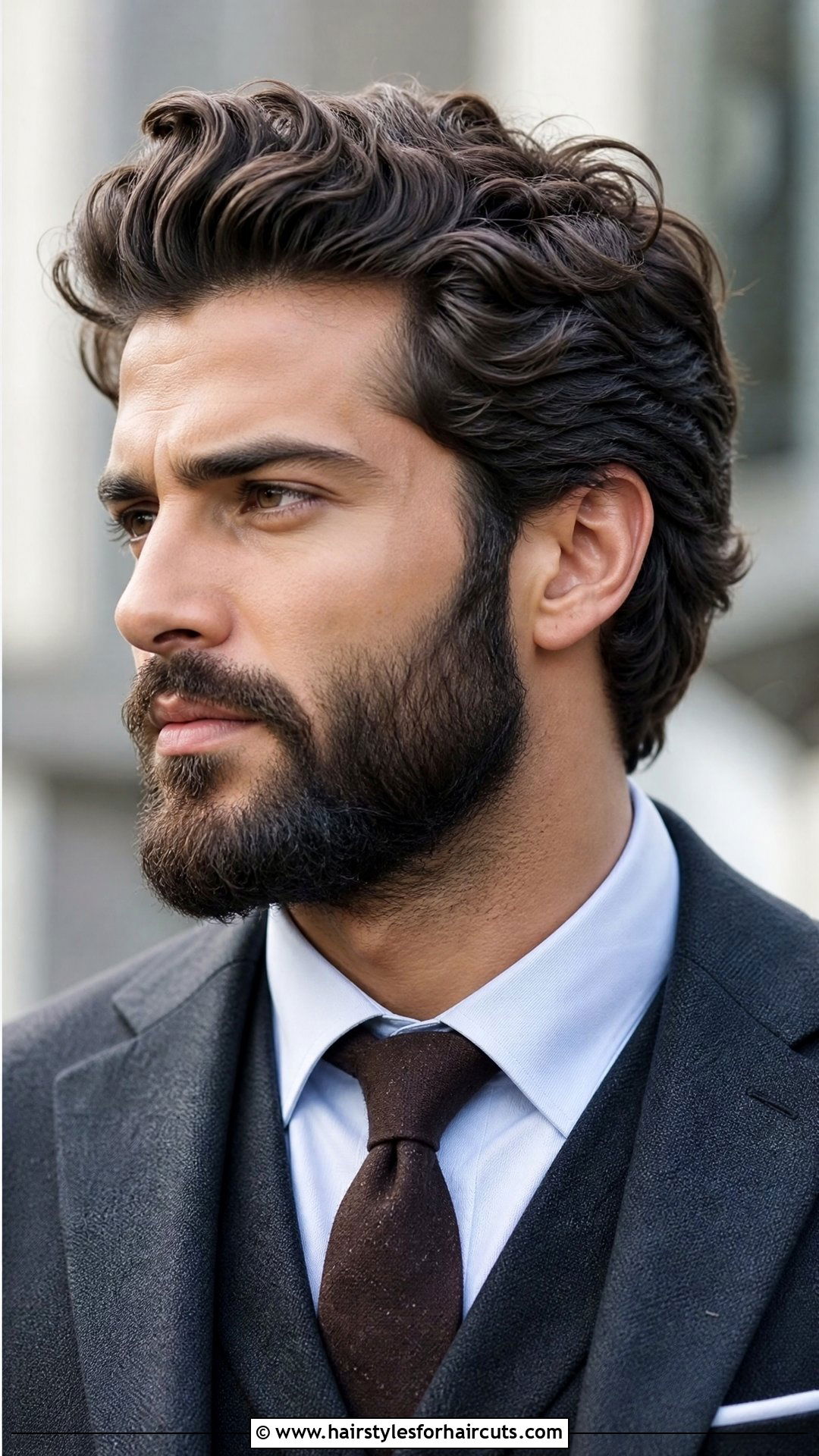 Italian Full Beard - 25 italian facial hairstyles - 25 italian facial hairstyles