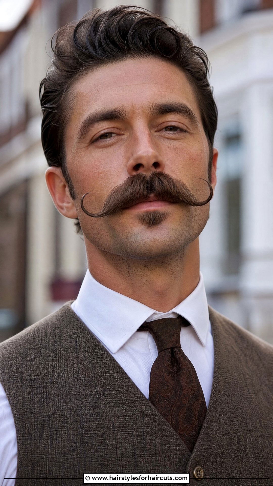 Italian Handlebar Mustache - 25 italian facial hairstyles - 25 italian facial hairstyles