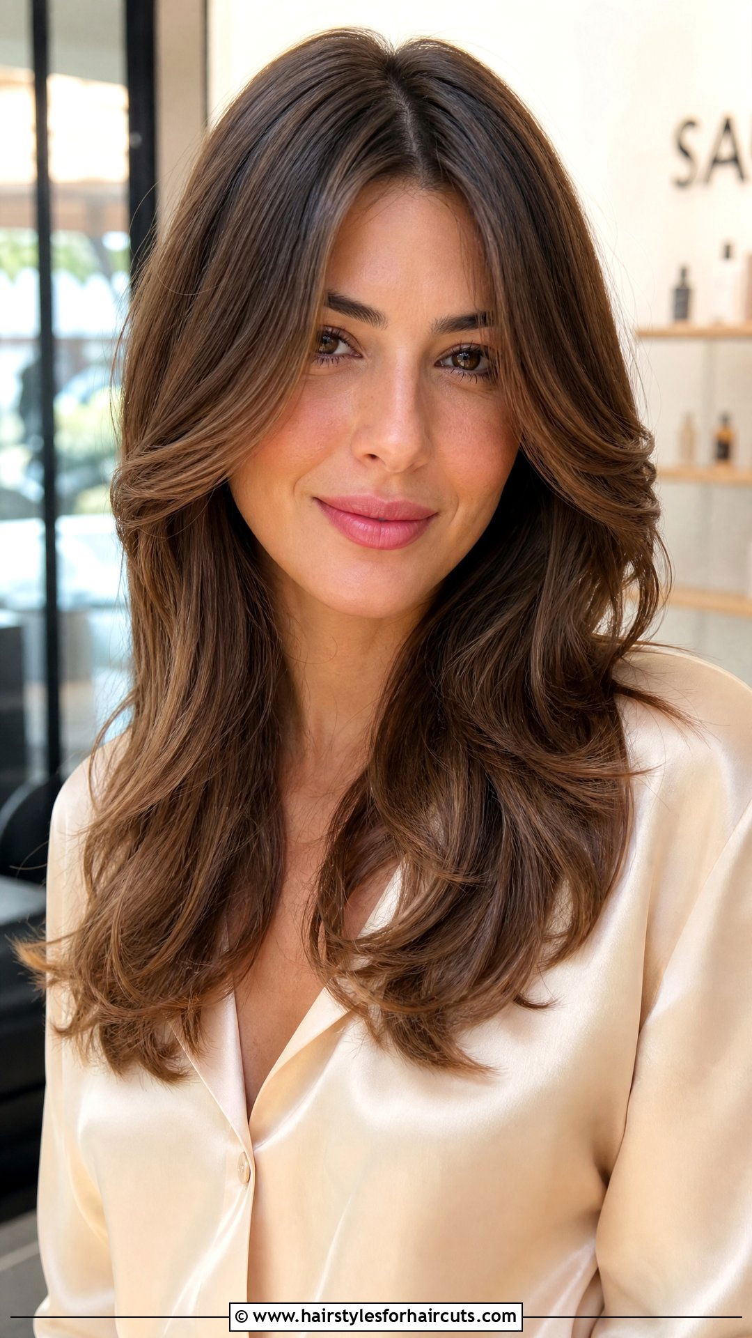 Italian Layer Haircut - 25 haircuts locations - 25 haircuts locations