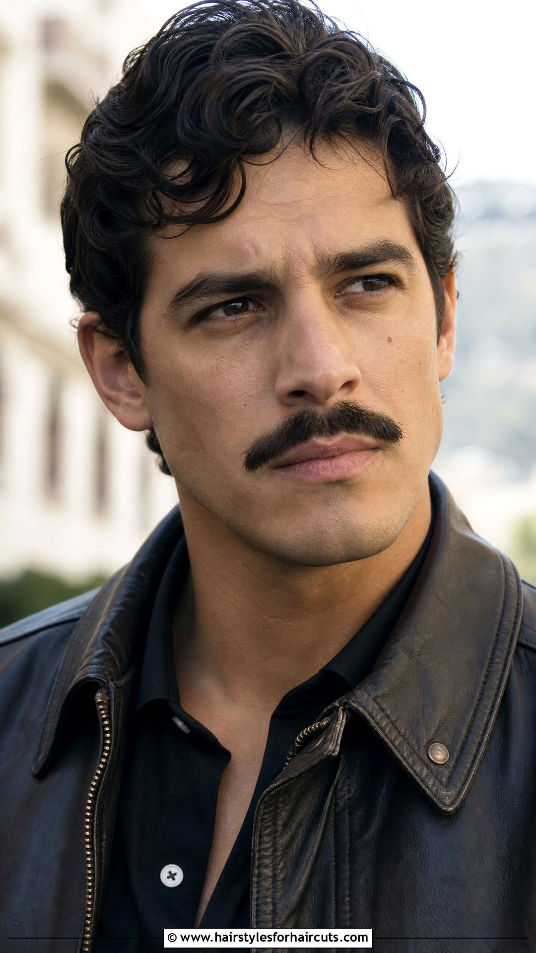 Italian Mustache - 25 italian facial hairstyles - 25 italian facial hairstyles