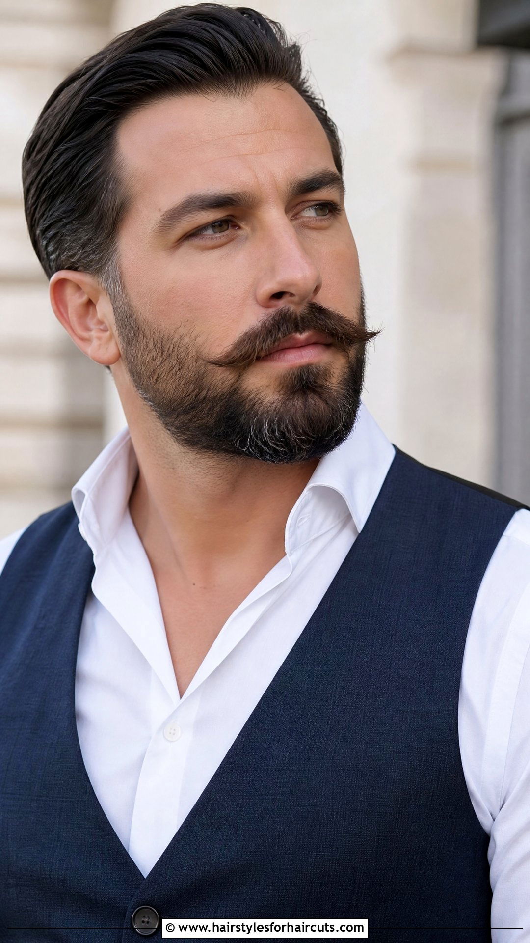 Italian Verdi Beard - 25 italian facial hairstyles - 25 italian facial hairstyles