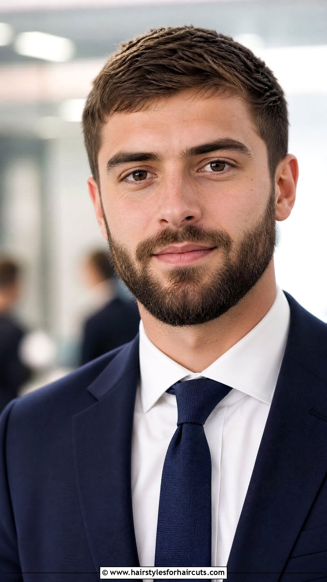 Ivy League With Corporate Beard - 25 haircuts and beard trims - 25 haircuts and beard trims