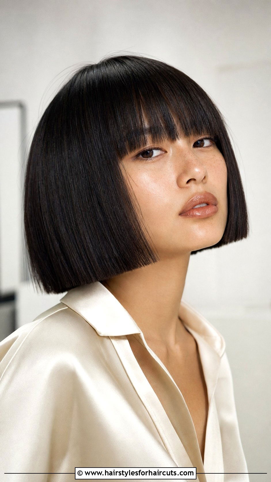 Japanese Blunt Cut - 25 japanese haircuts - 25 japanese haircuts