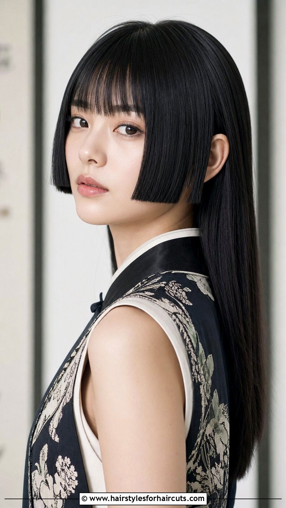 Japanese Hime Cut Hairstyle - 25 japanese woman hairstyles - 25 japanese woman hairstyles