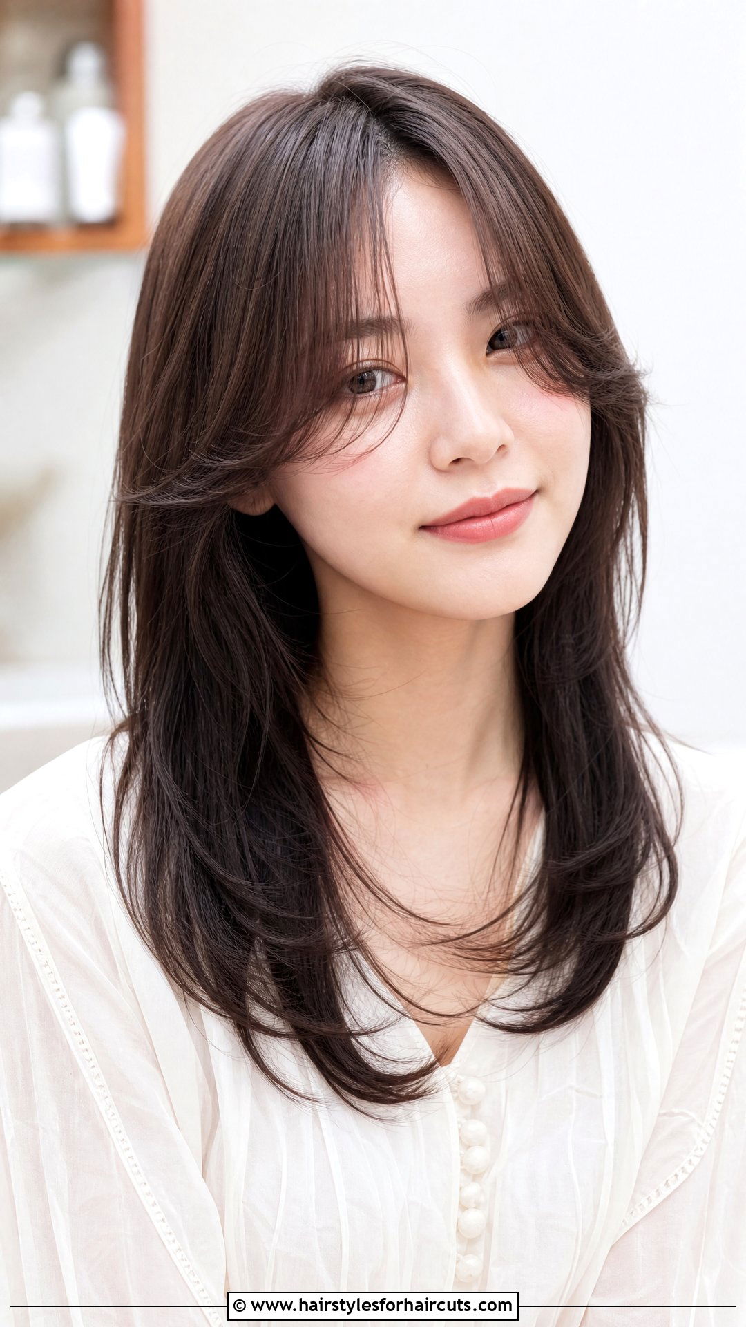 Japanese Long Curtain Bangs Haircut - 25 japanese long hairstyles - 25 japanese long hairstyles