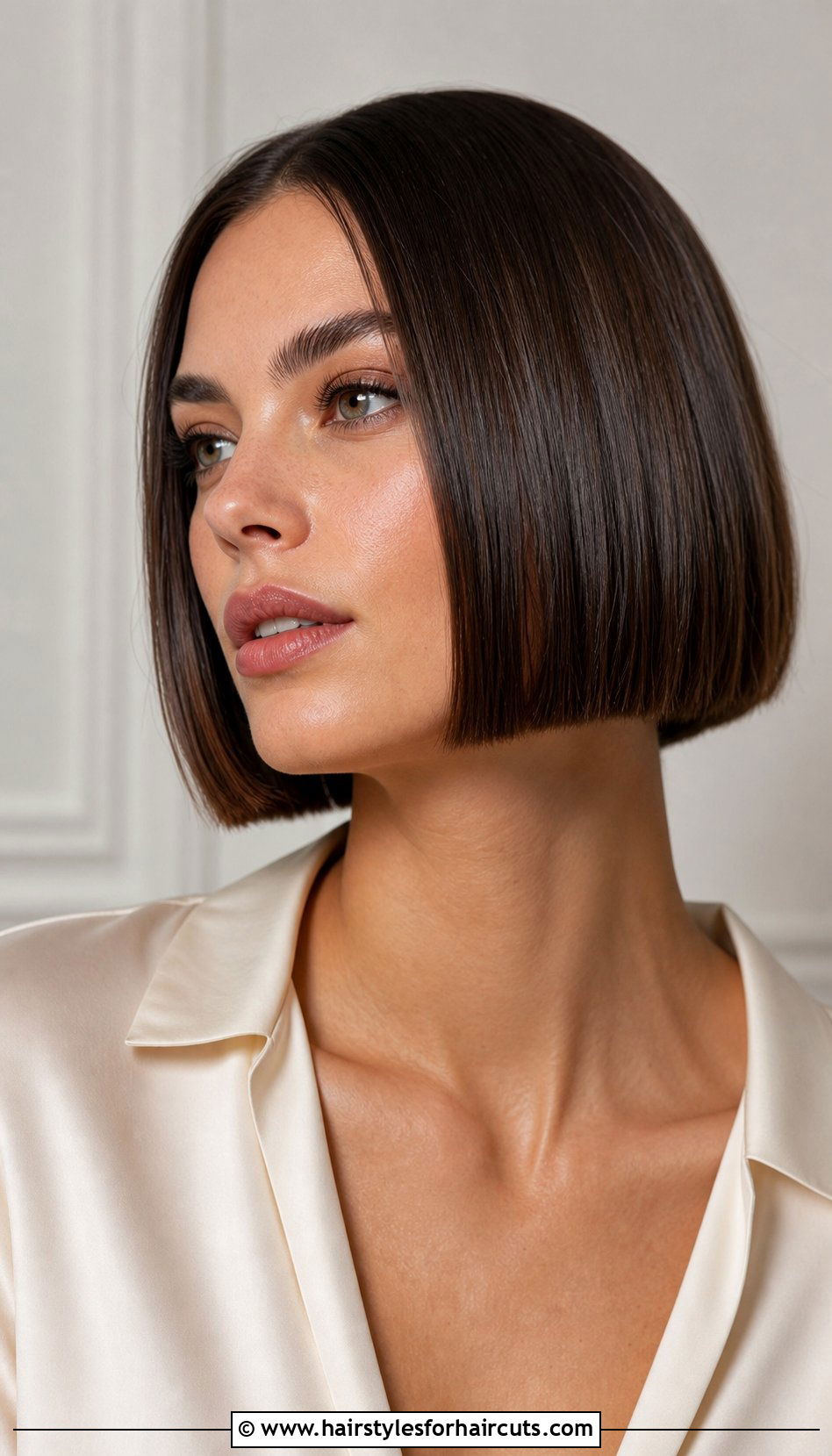 Jaw Length Bob Haircut - 25 haircuts for mature women with fine hair - 25 haircuts for mature women with fine hair