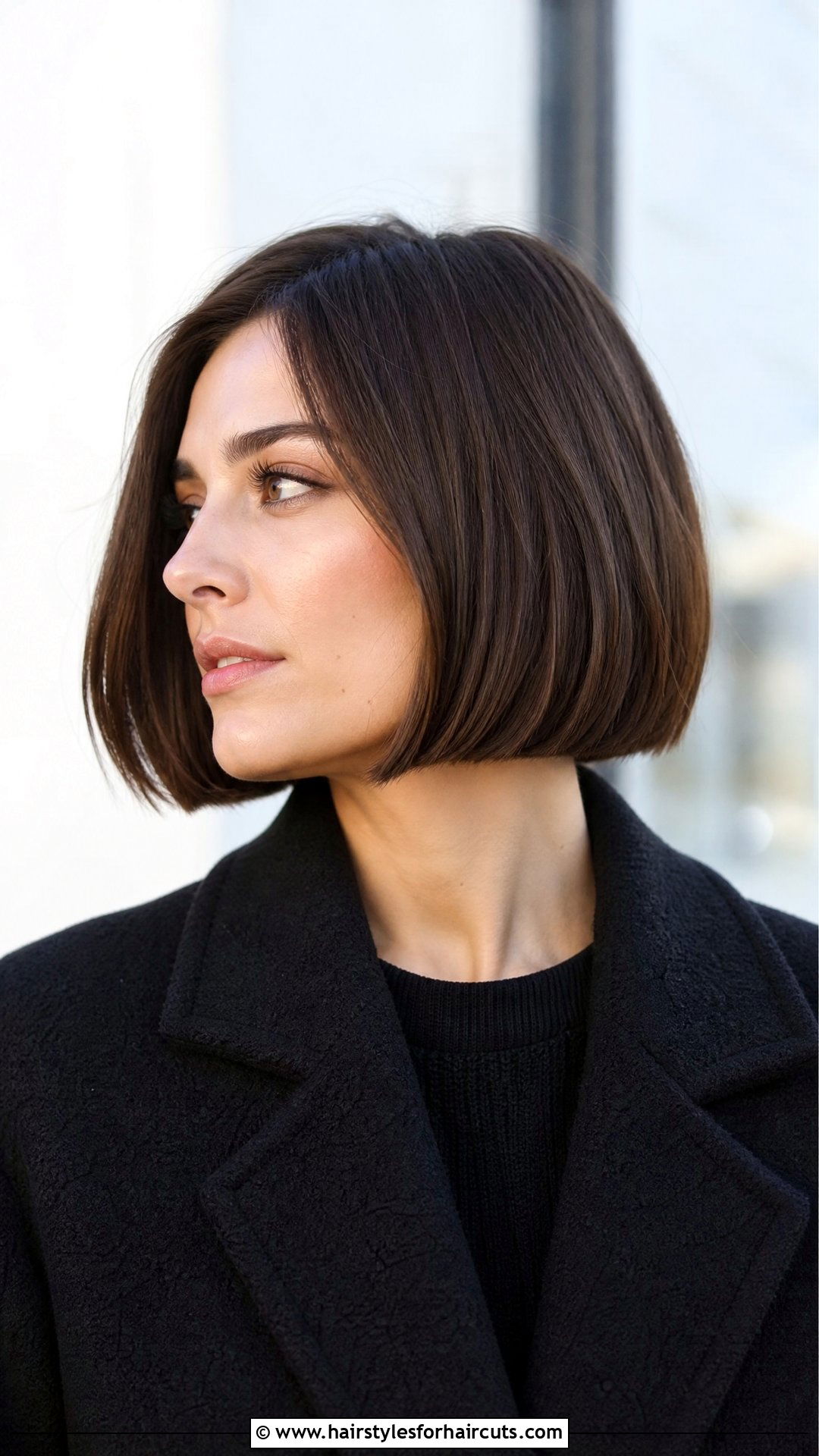 Jawline Bob - 25 haircuts for fine straight hair women - 25 haircuts for fine straight hair women