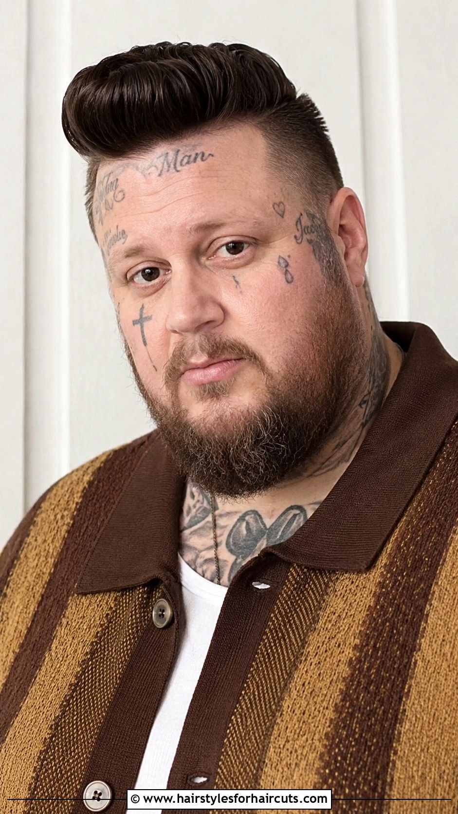 Jelly Roll - 25 50s hairstyles for men - 25 50s hairstyles for men