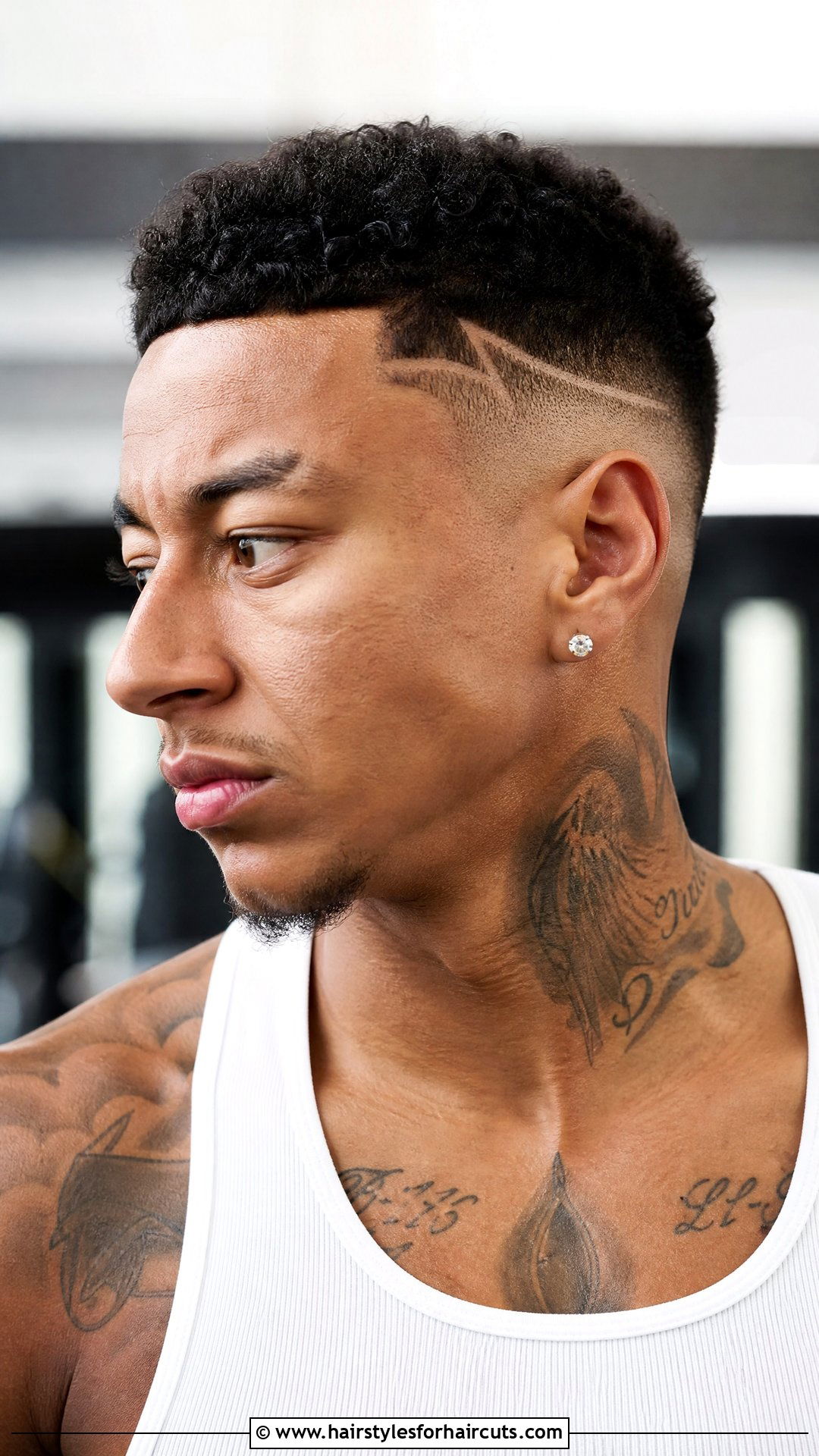 Jesse Lingard High Fade with Design - 25 soccer hairstyles - 25 soccer hairstyles
