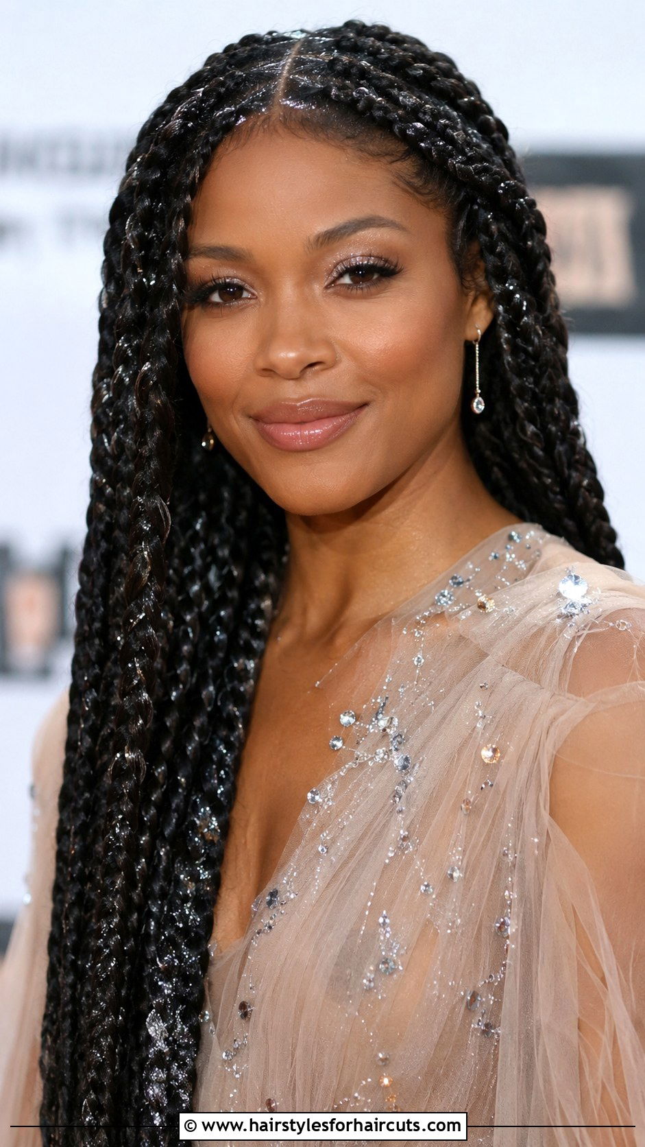 Jules Vaughn Long Braids - 25 euphoria hairstyles - 25 euphoria hairstyles